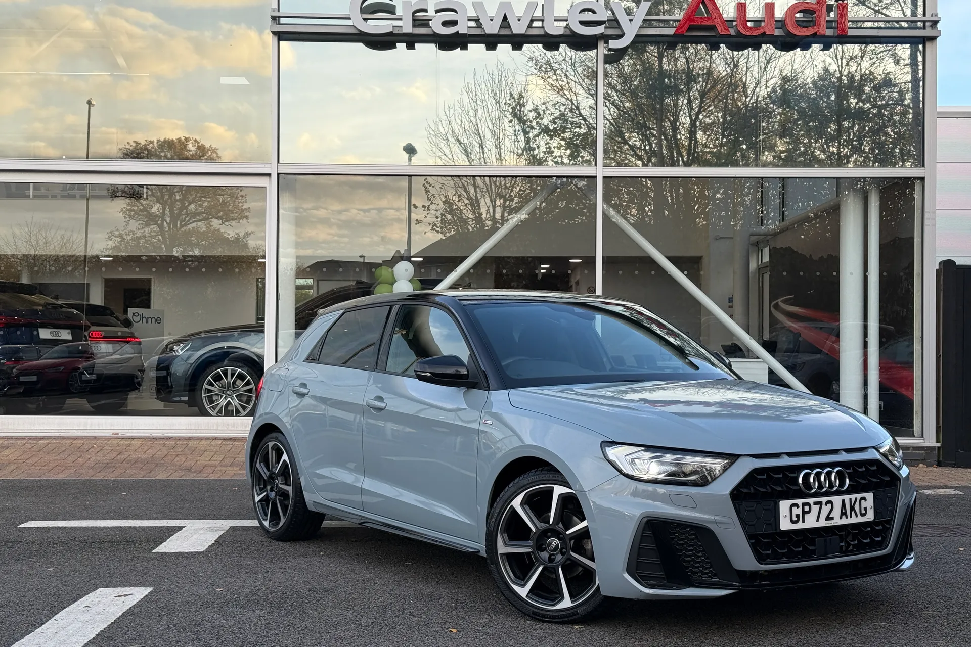 Audi A1 focused image