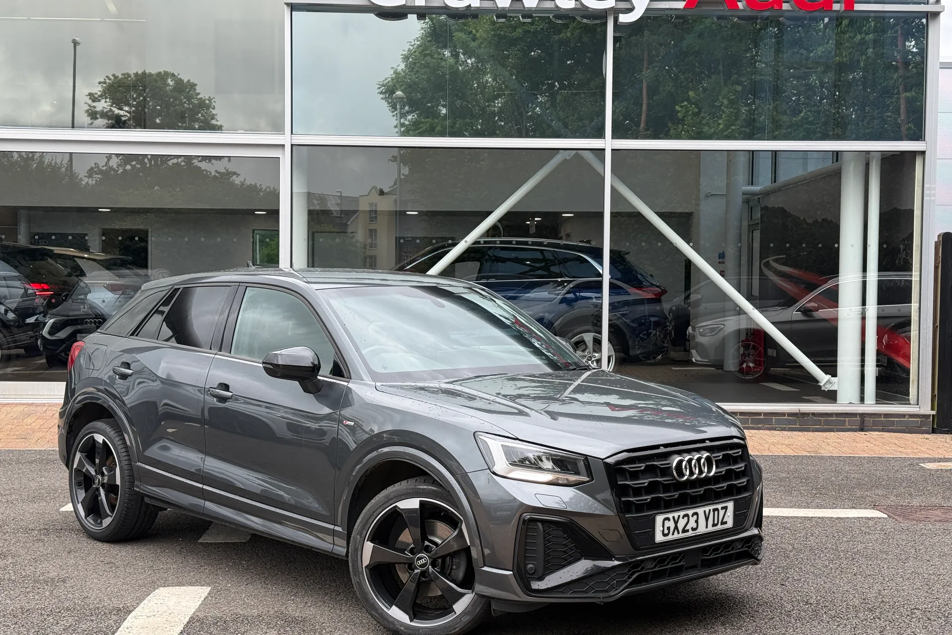 Audi Q2 focused image