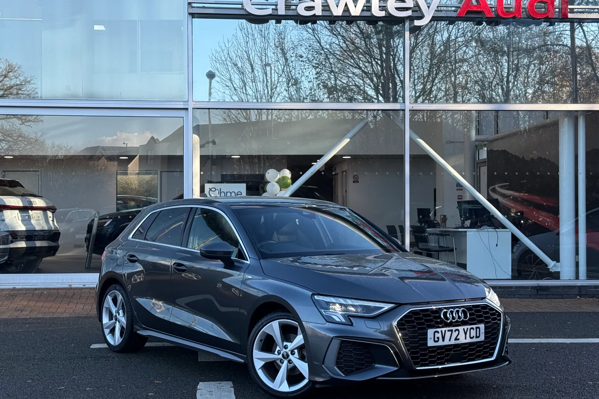 Audi A3 focused image