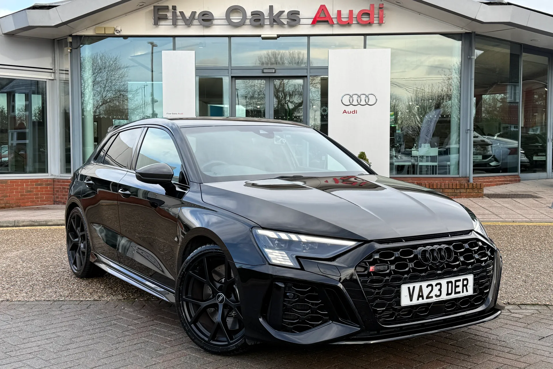 Audi RS3 focused image