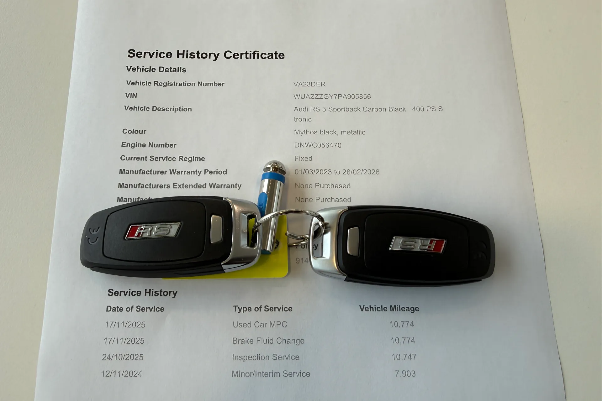 Audi RS3 thumbnail image number 6