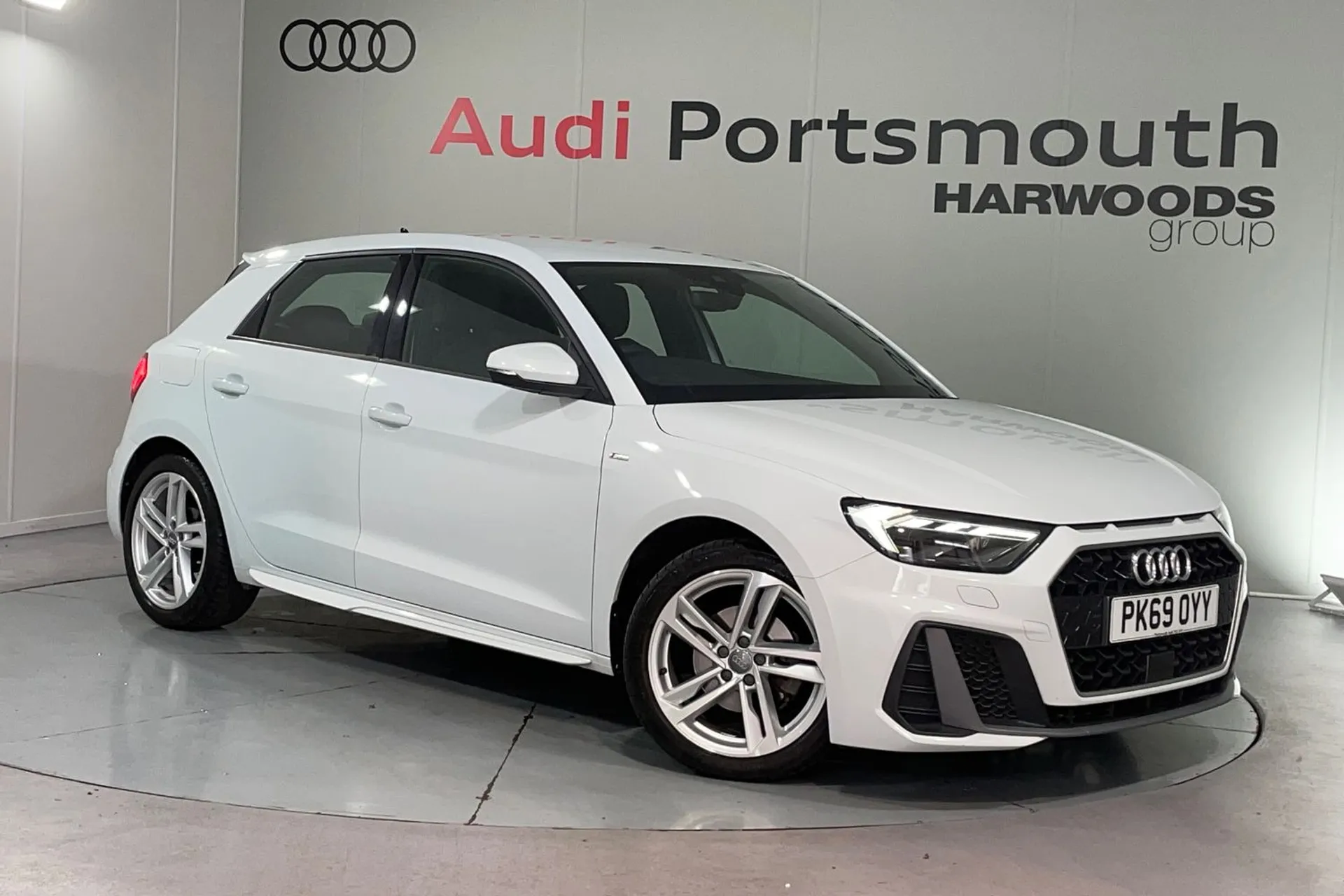 Audi A1 focused image