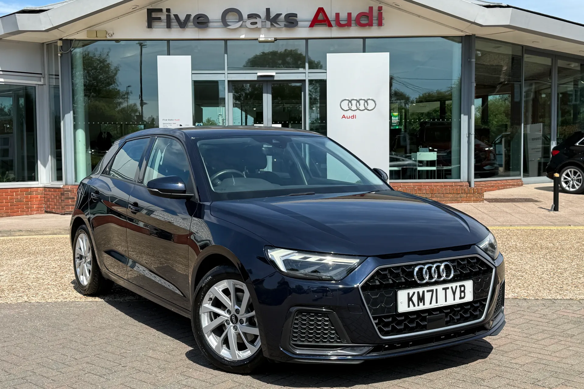 Audi A1 focused image