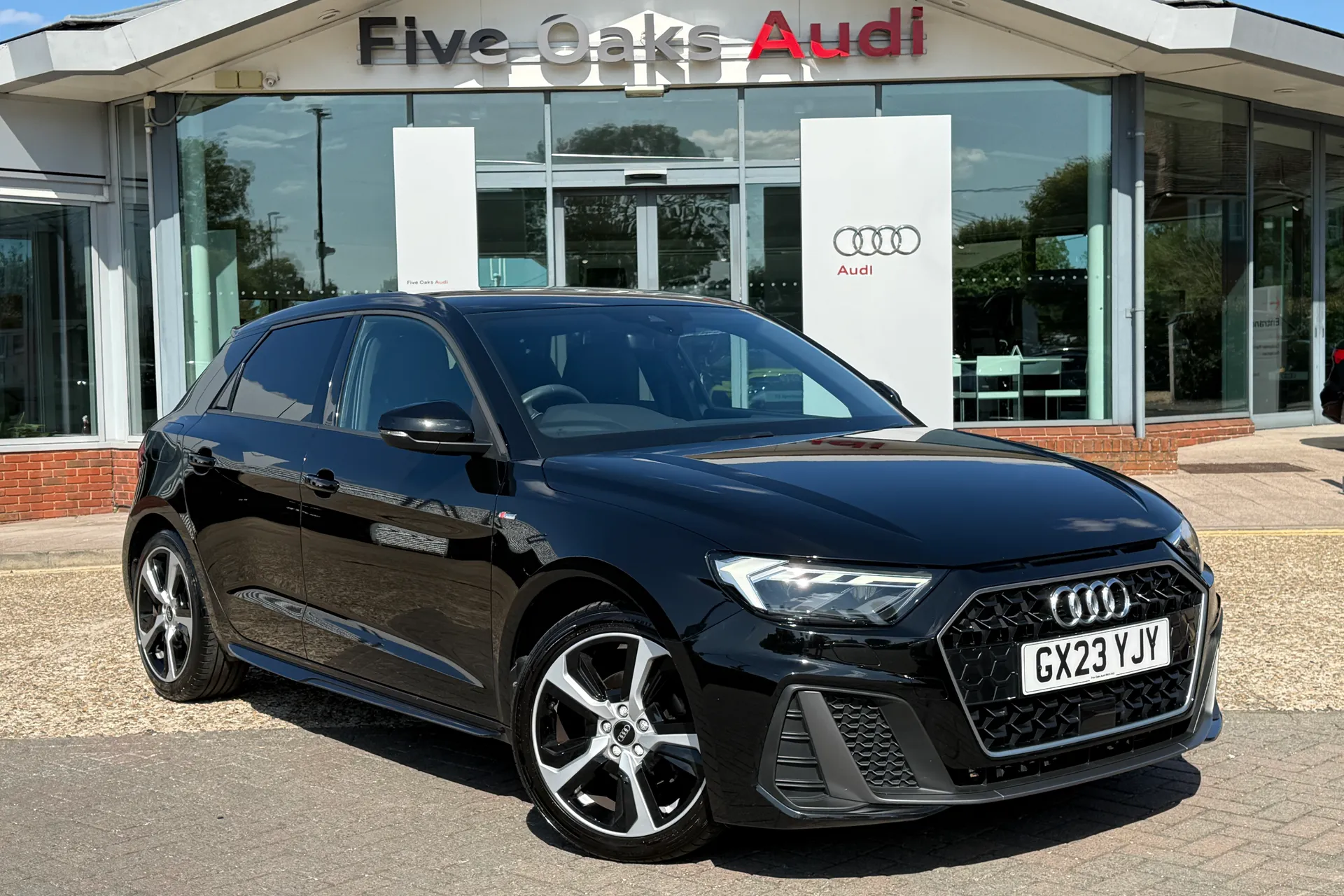 Audi A1 focused image
