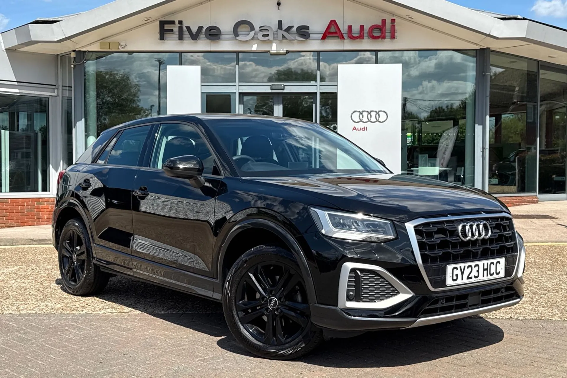 Audi Q2 focused image