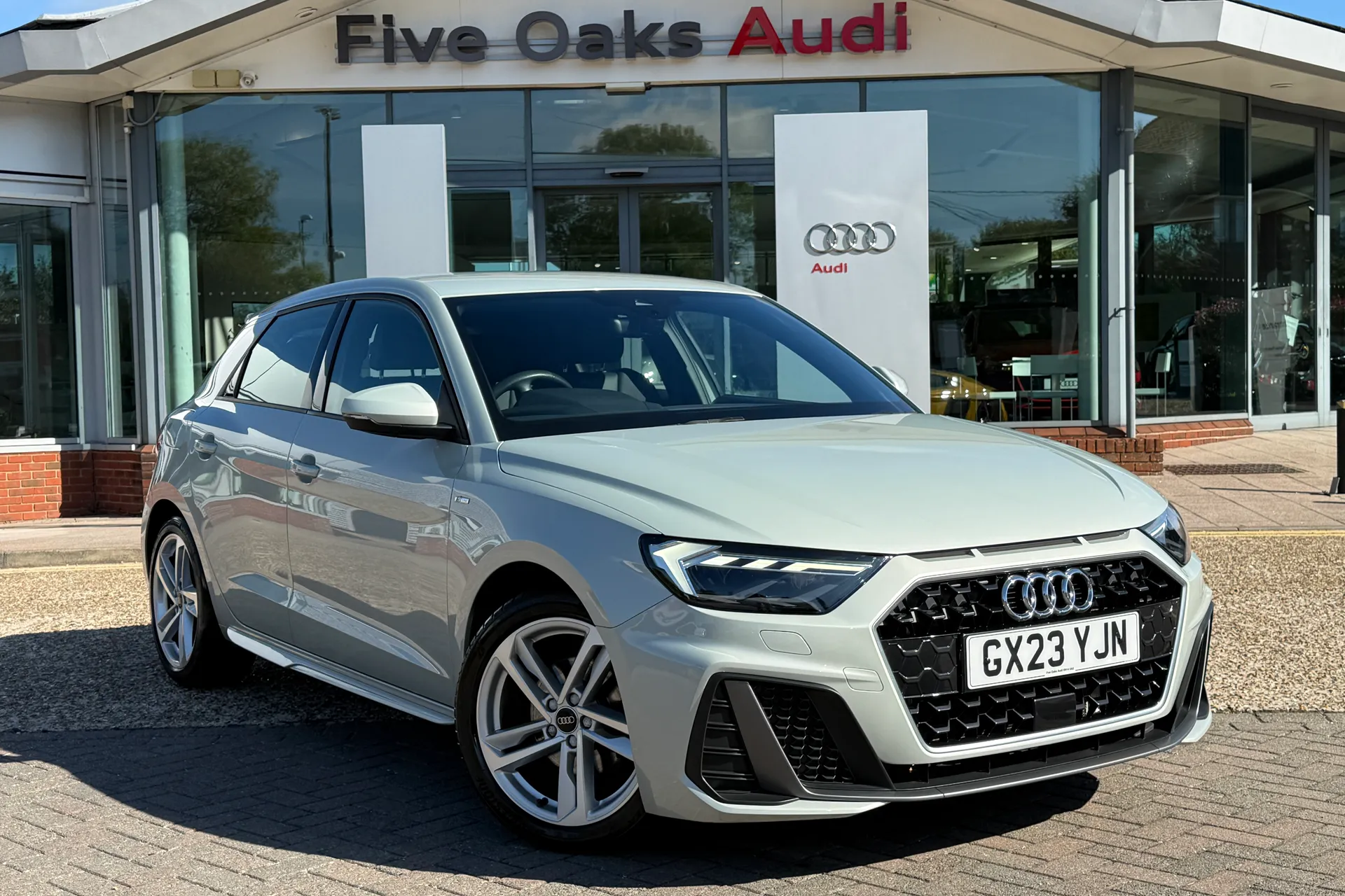 Audi A1 focused image