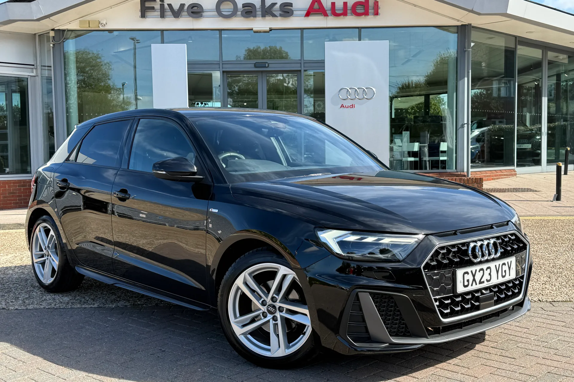 Audi A1 focused image