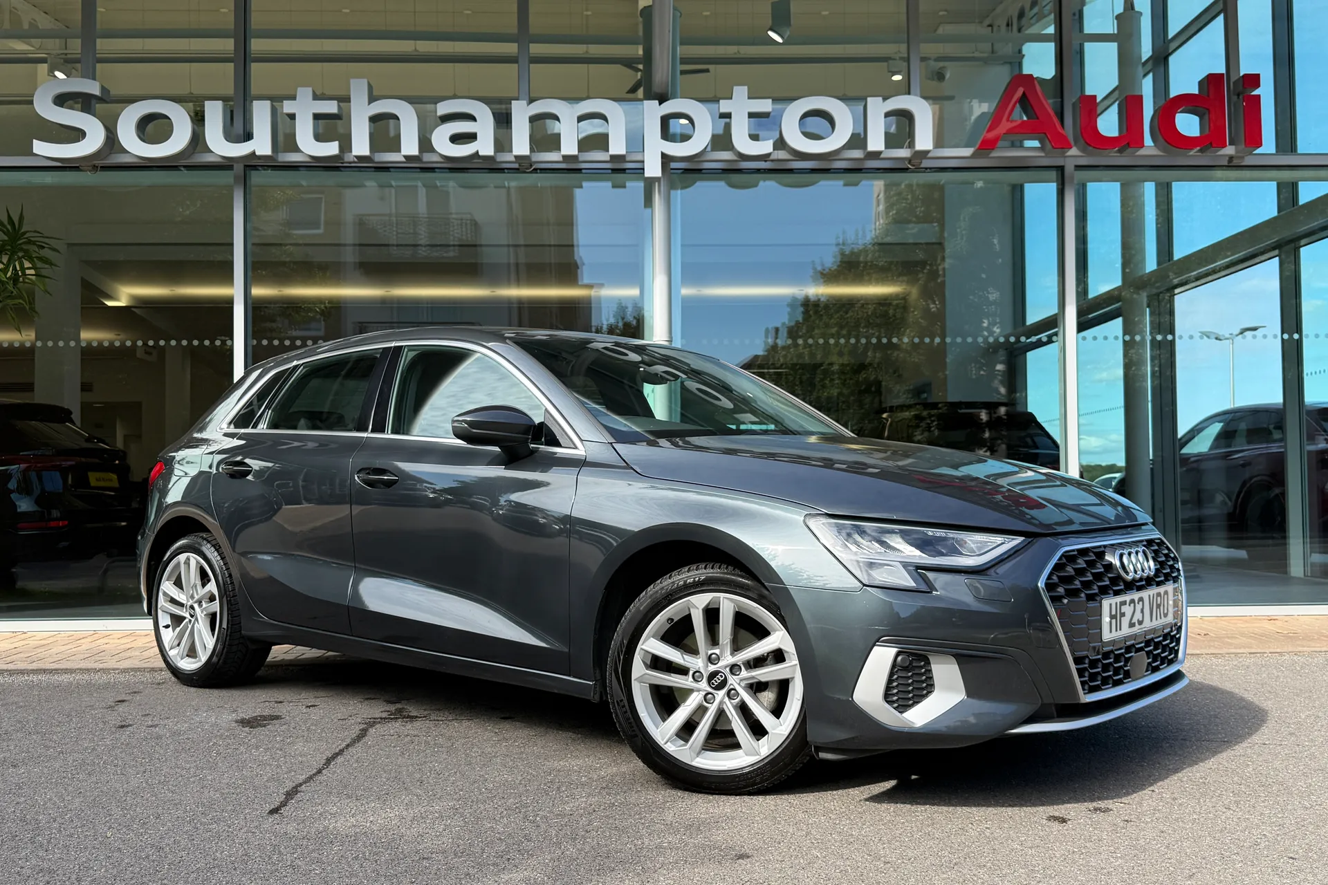 Audi A3 focused image