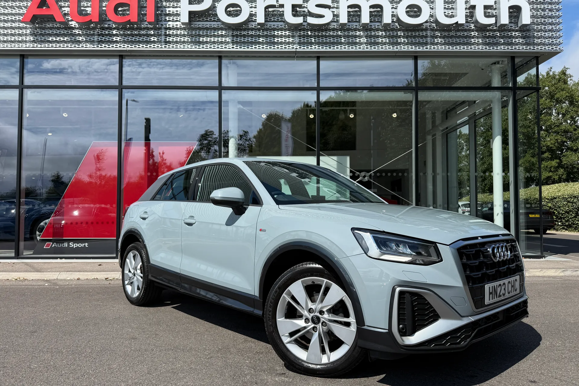 Audi Q2 focused image