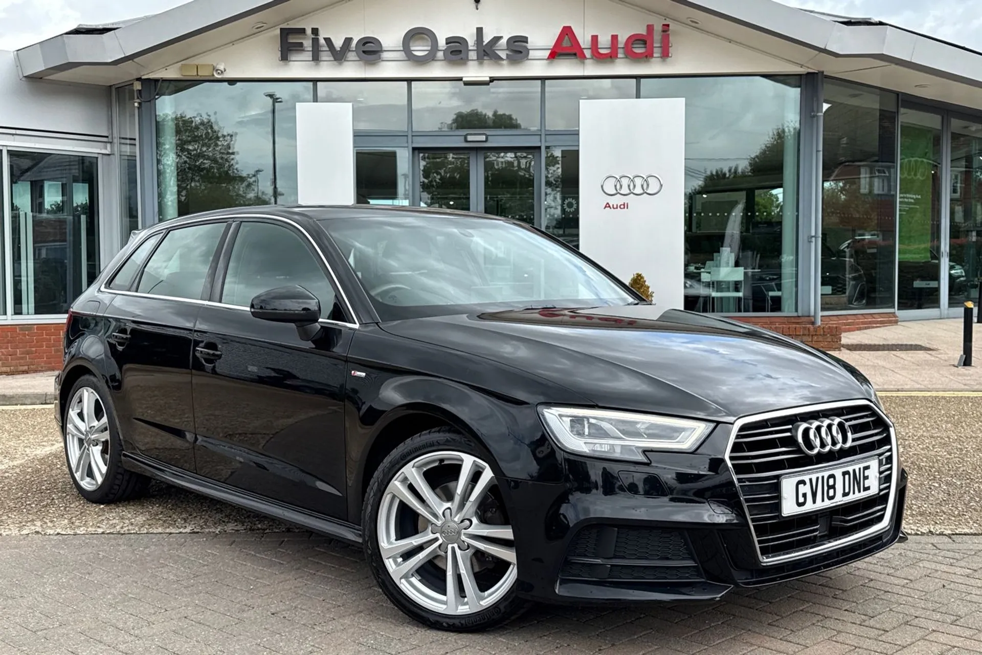 Audi A3 focused image