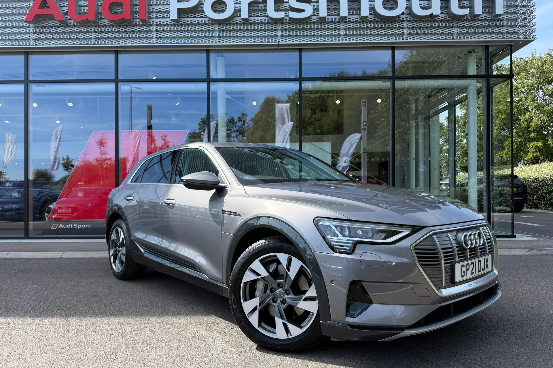 Audi e-tron focused image