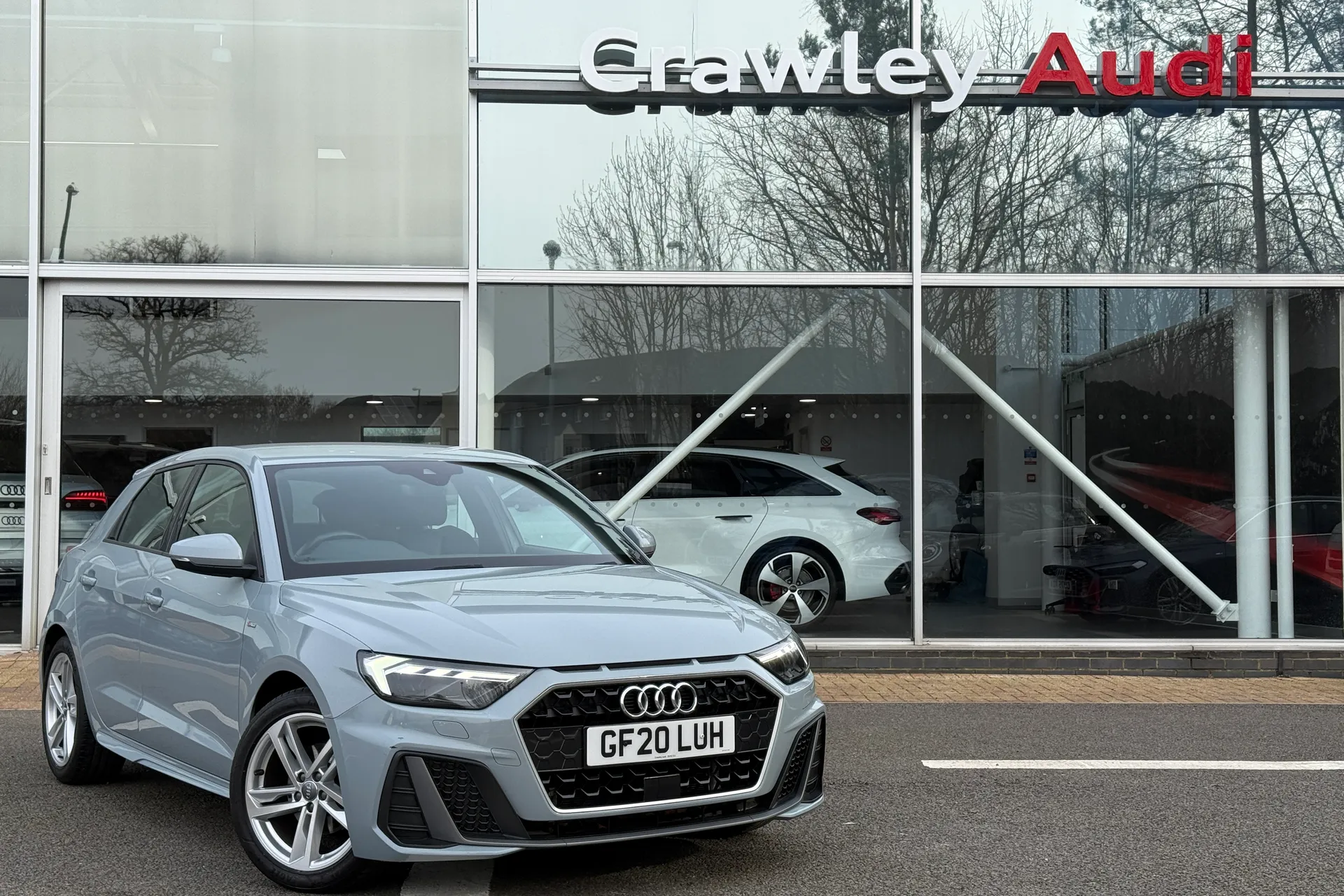 Audi A1 focused image