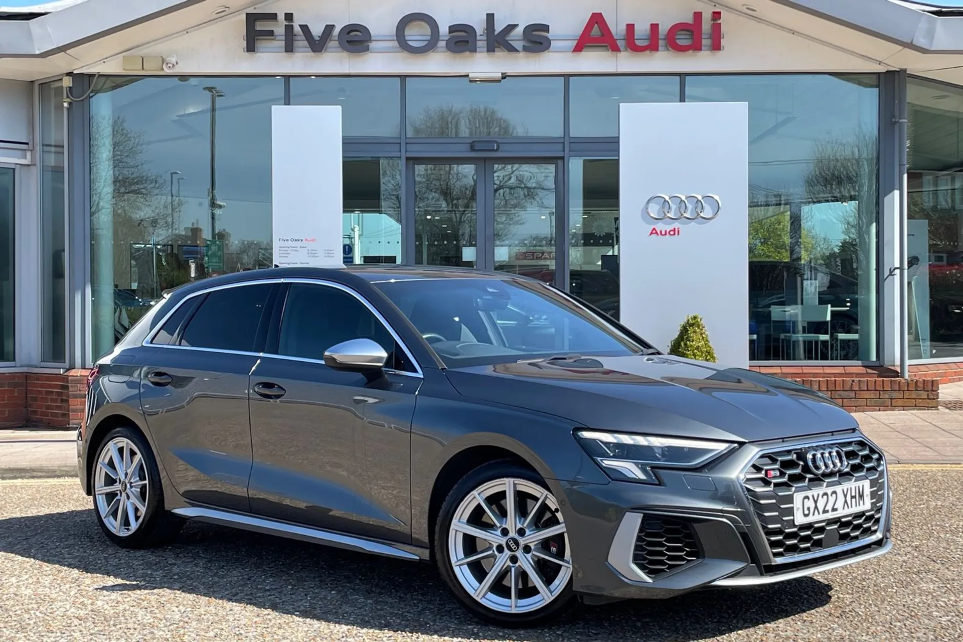 Audi A3 focused image