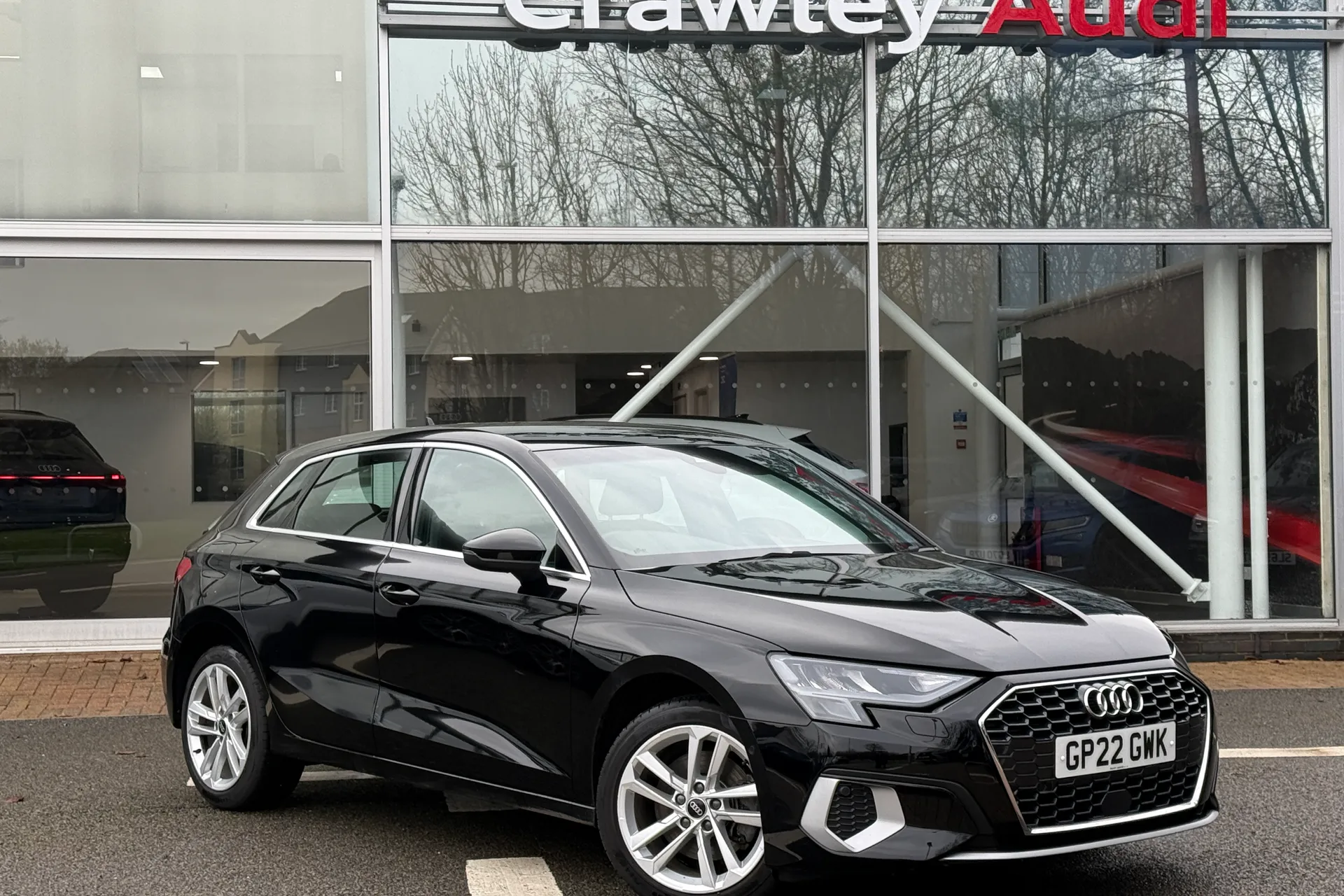 Audi A3 focused image