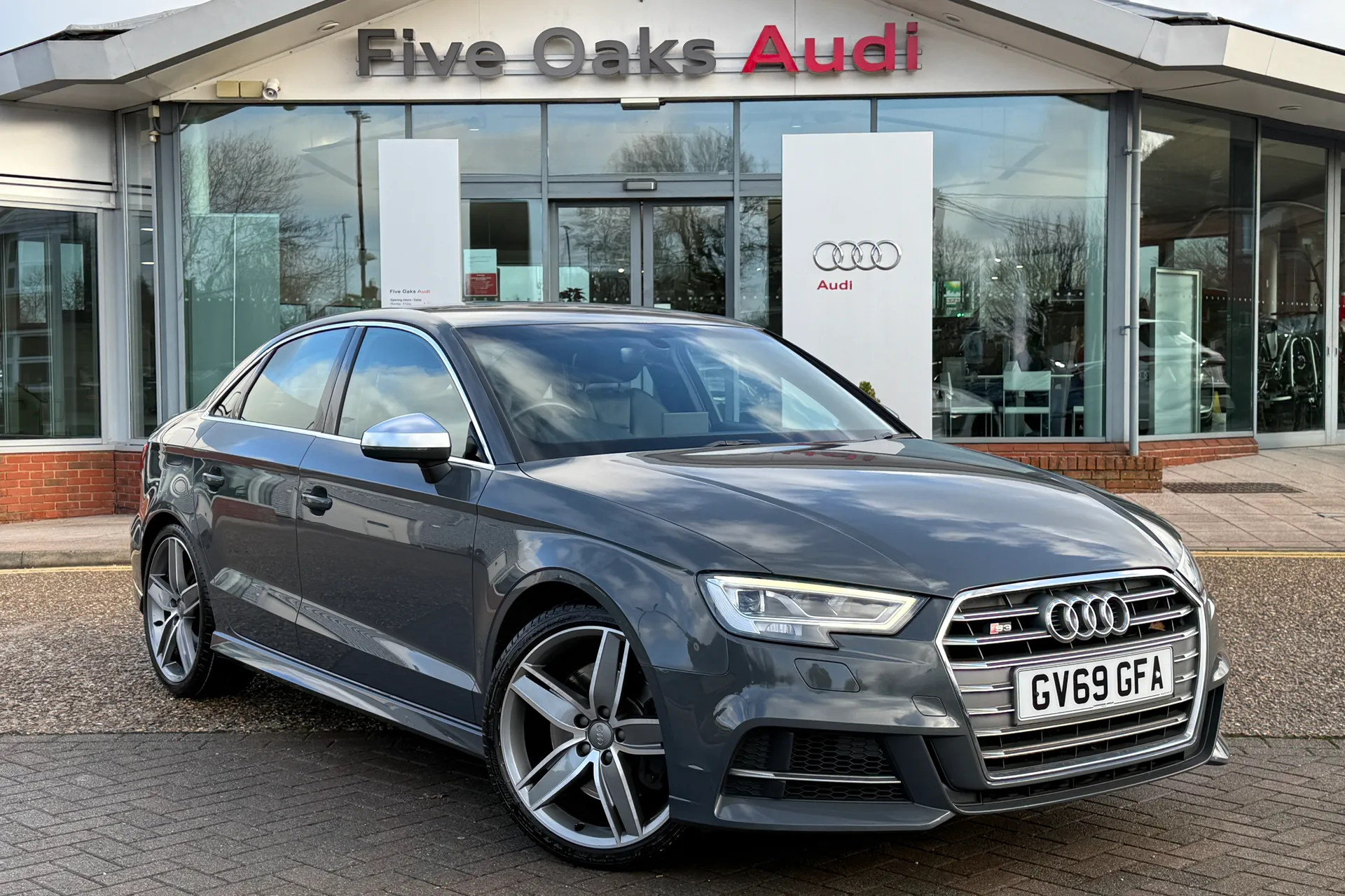 Audi A3 focused image