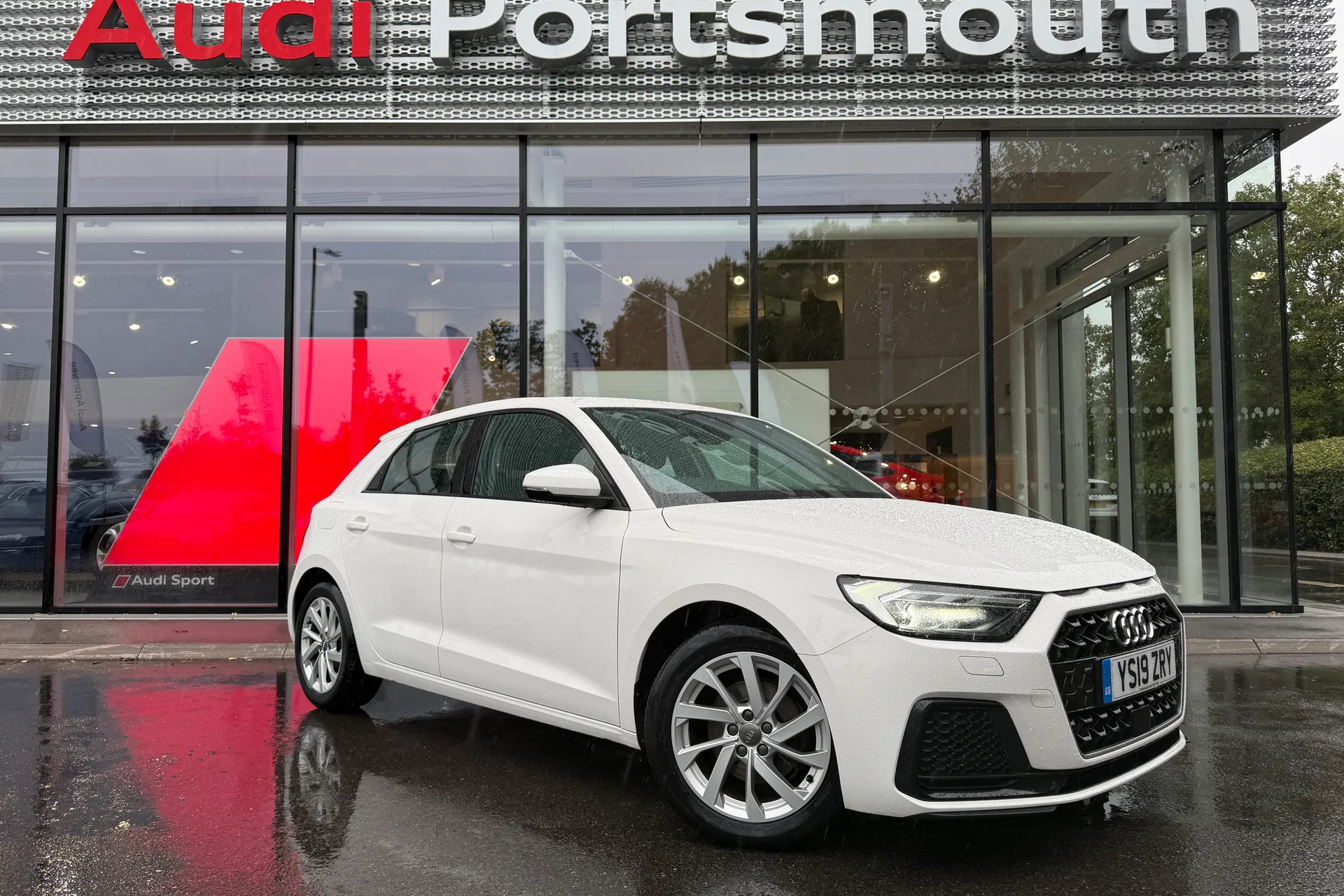 Audi A1 focused image