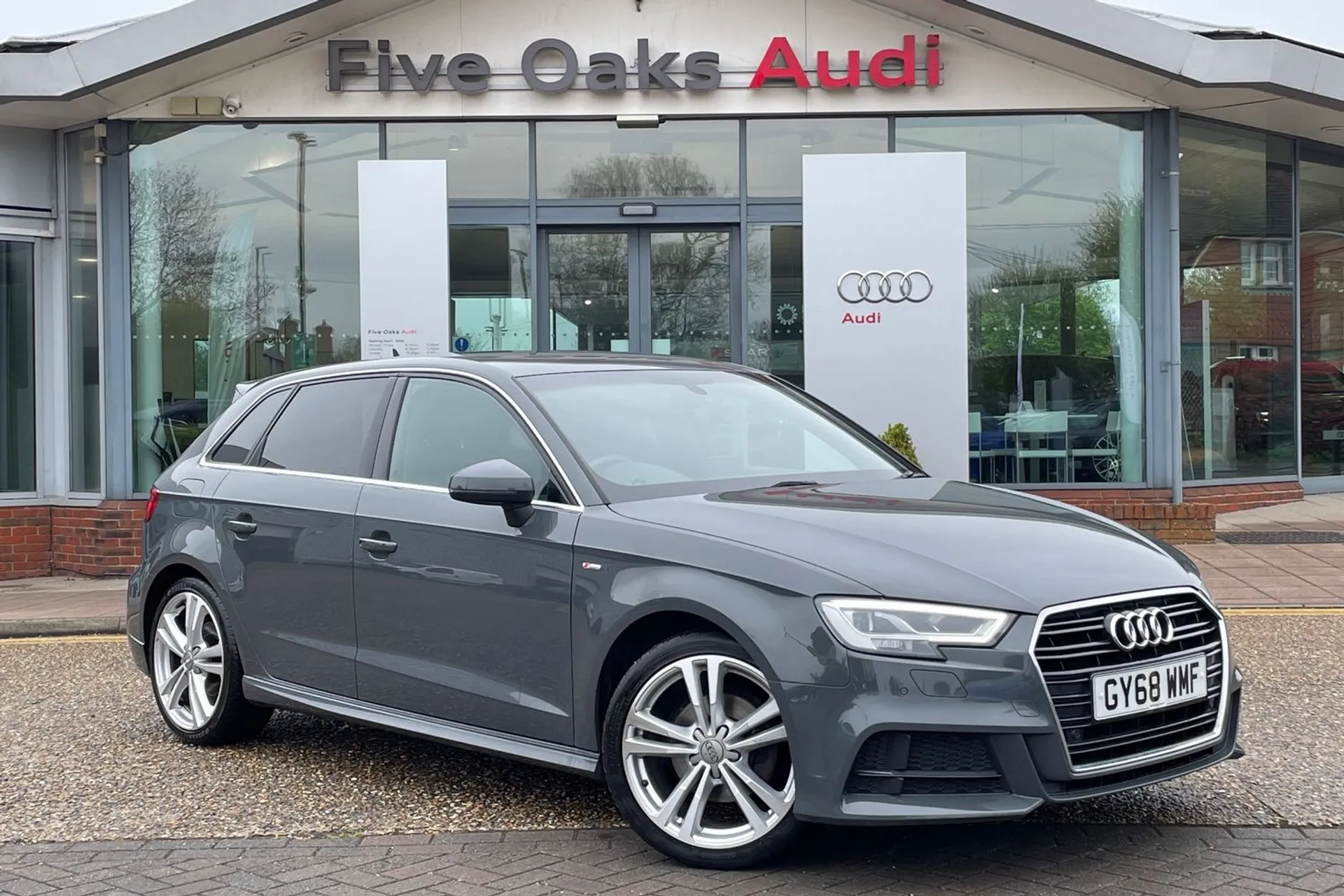 Audi A3 focused image