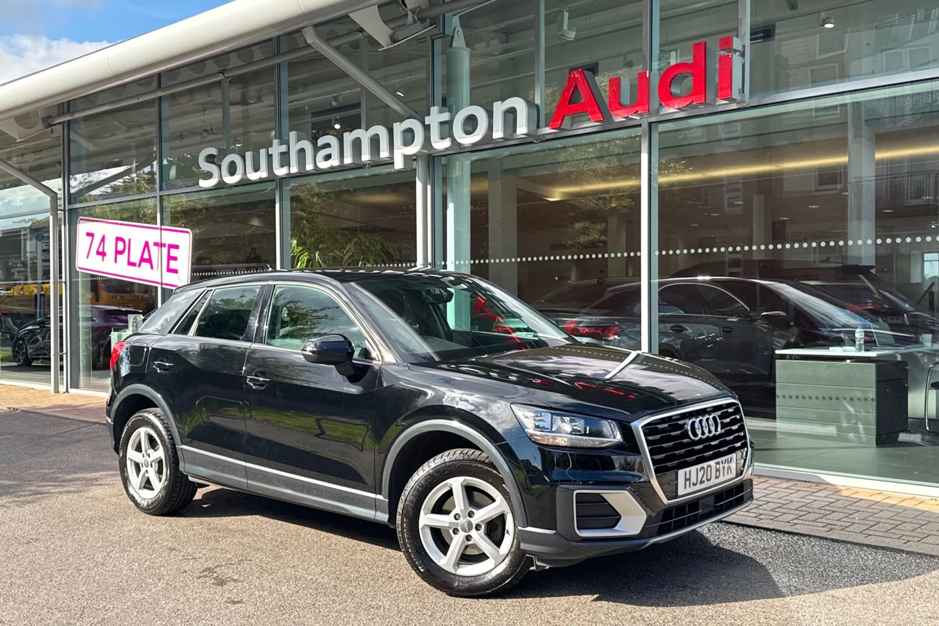 Audi Q2 focused image