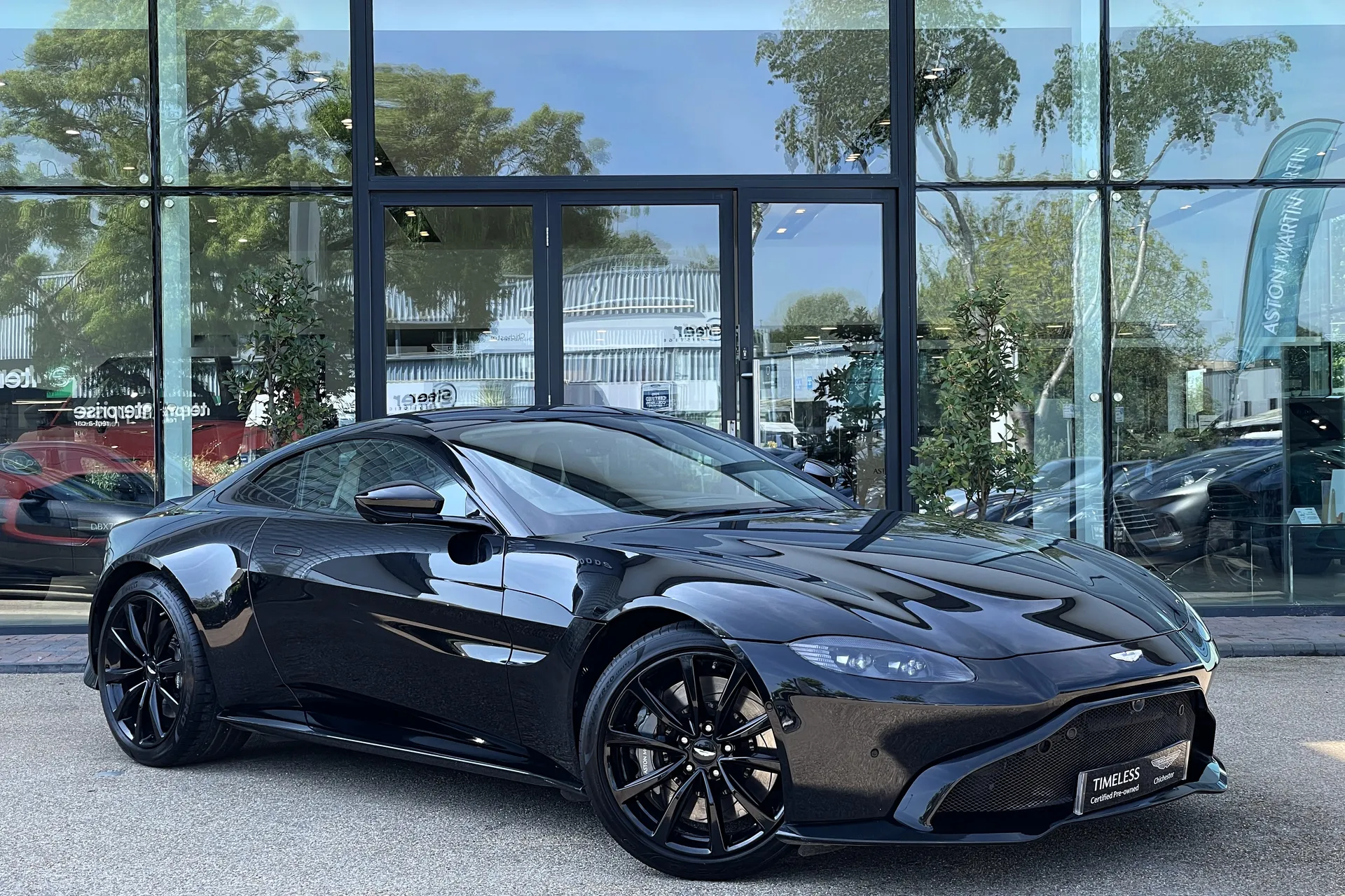 Aston Martin Vantage focused image