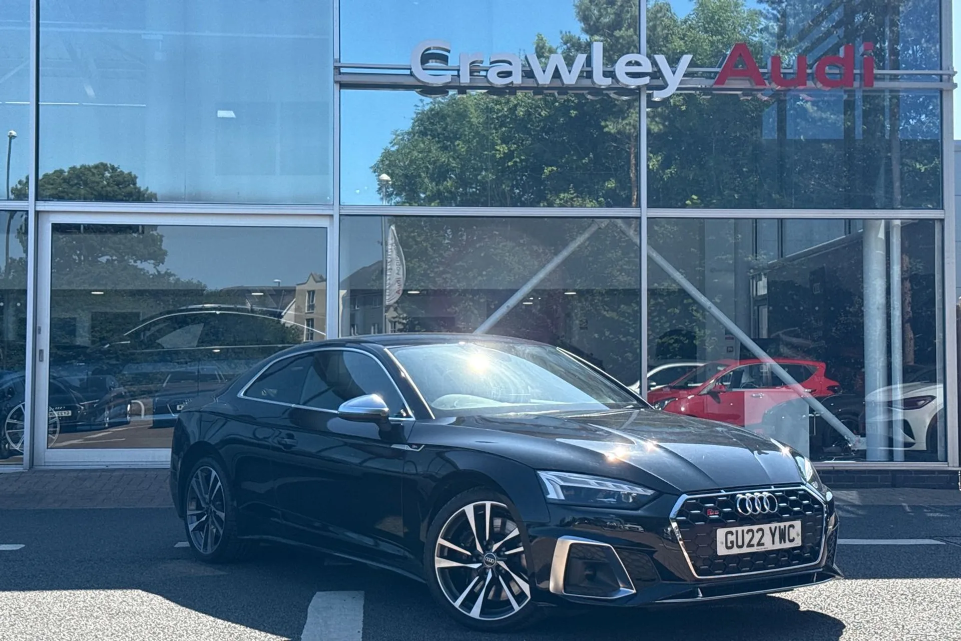 Audi A5 focused image