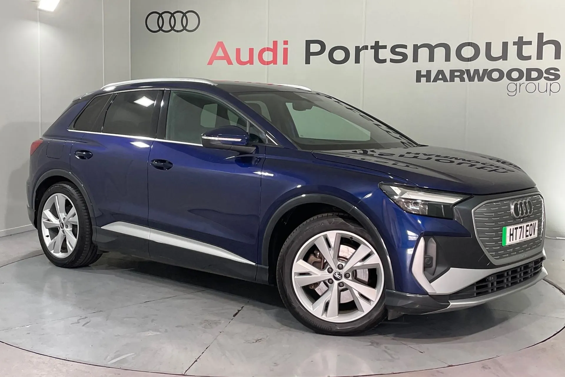 Audi Q4 focused image