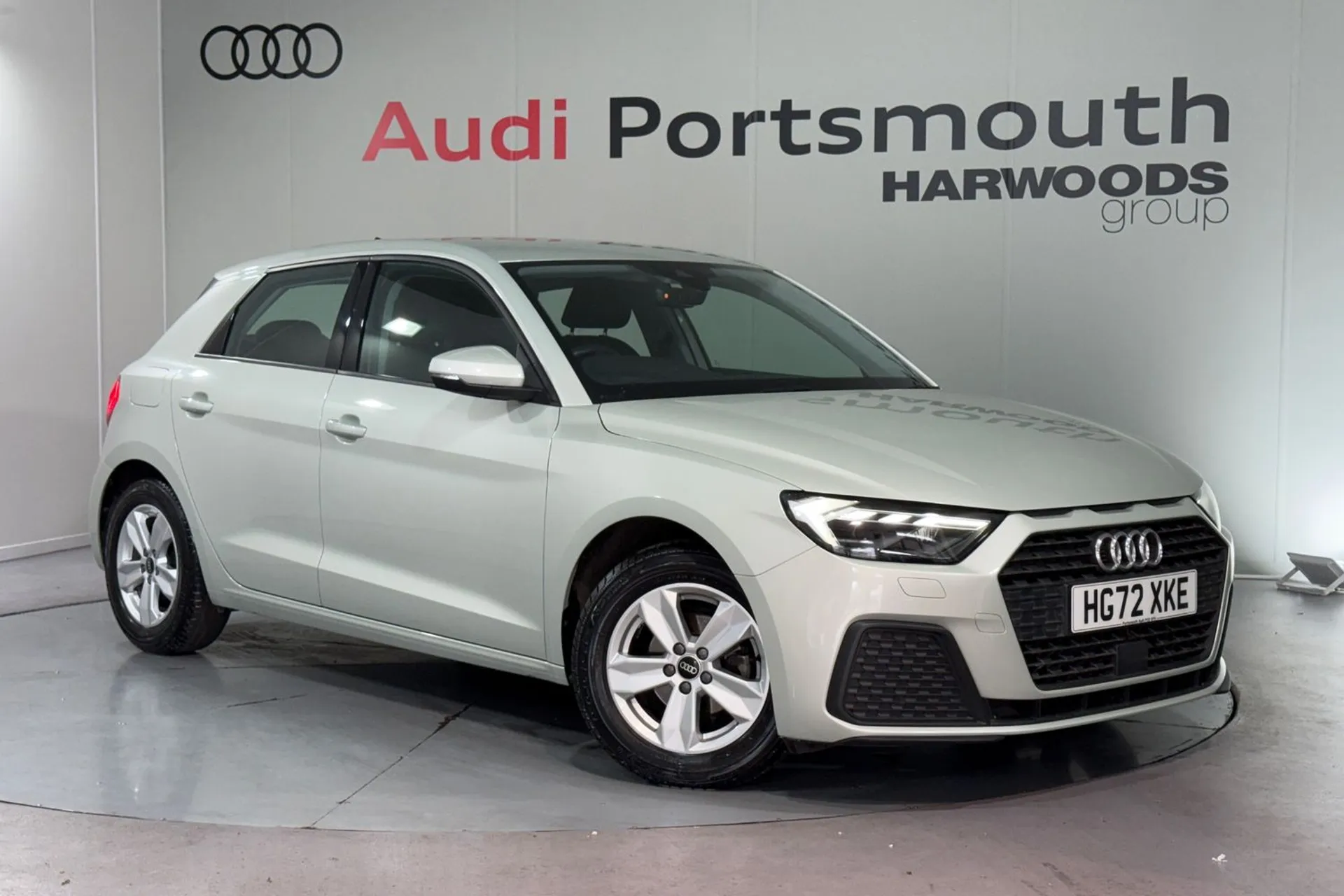 Audi A1 focused image