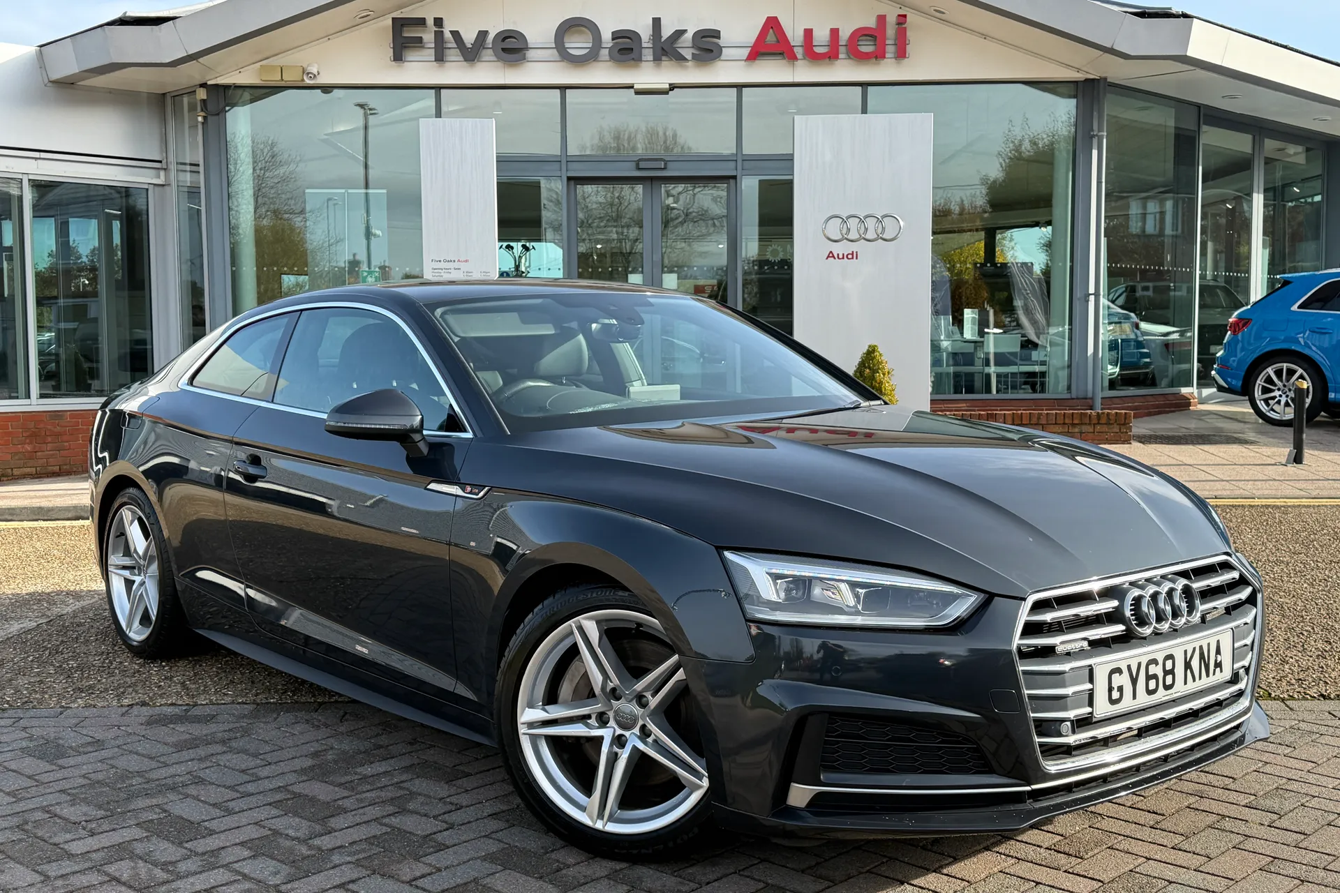 Audi A5 focused image