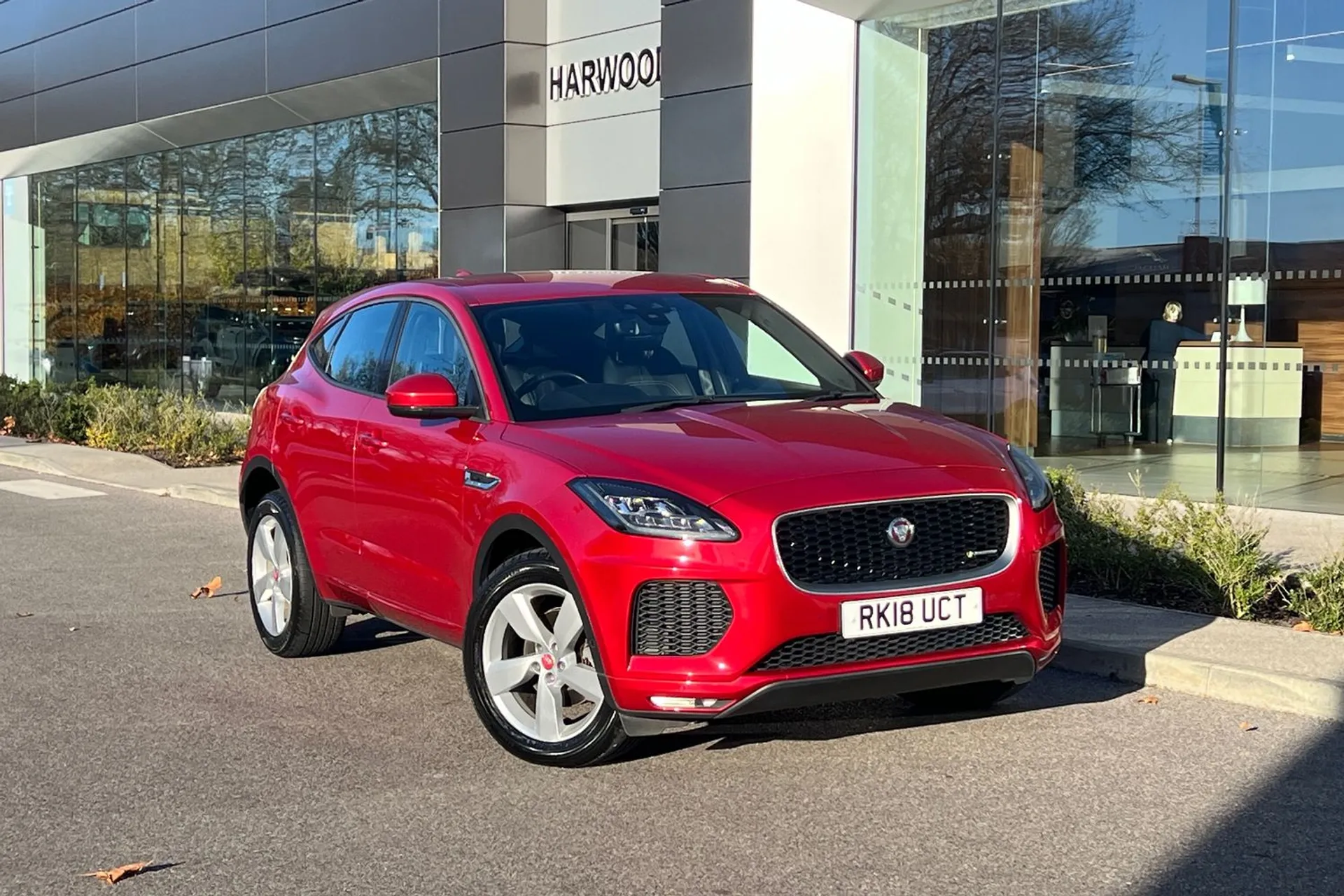 Jaguar E-PACE focused image