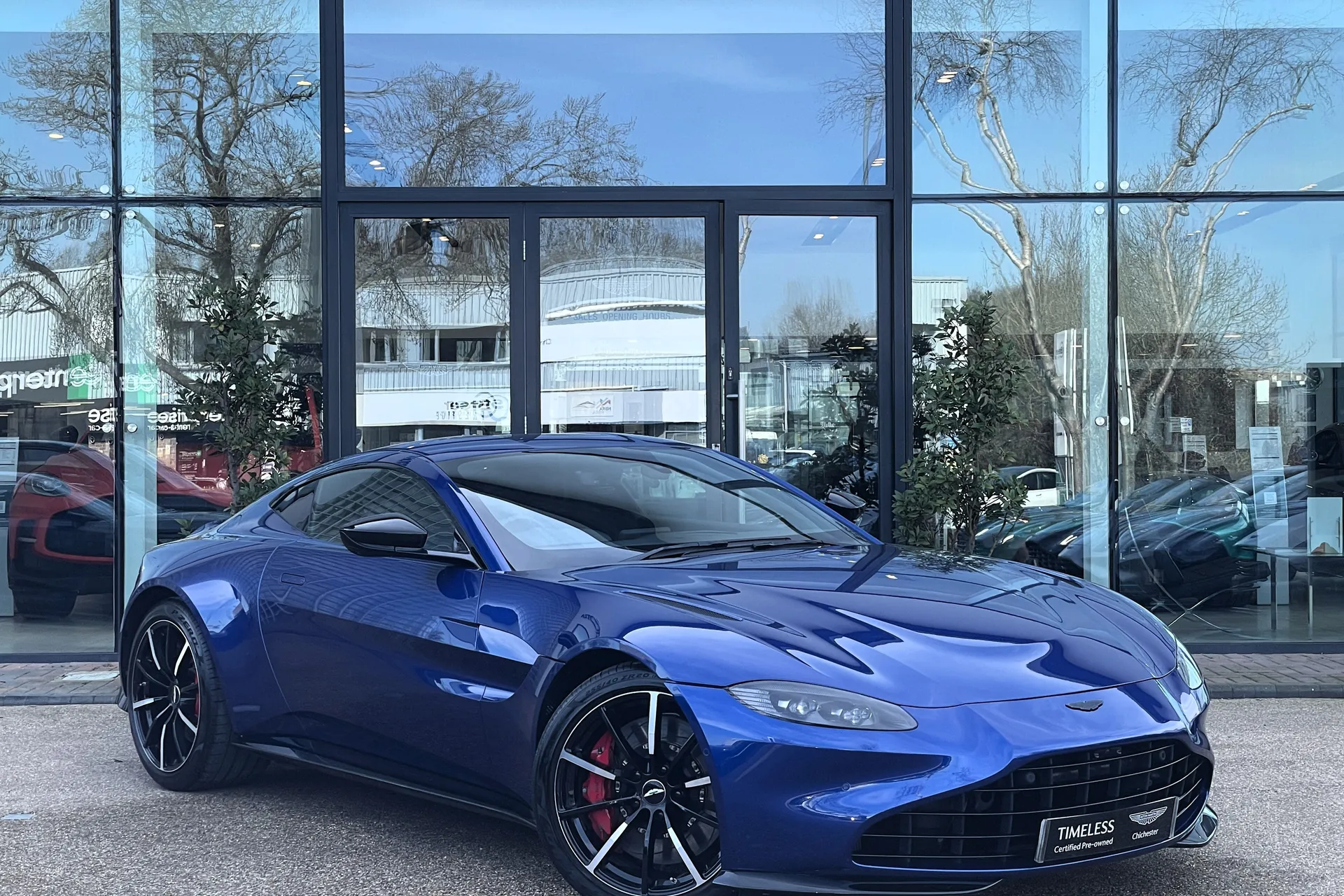 Aston Martin Vantage focused image