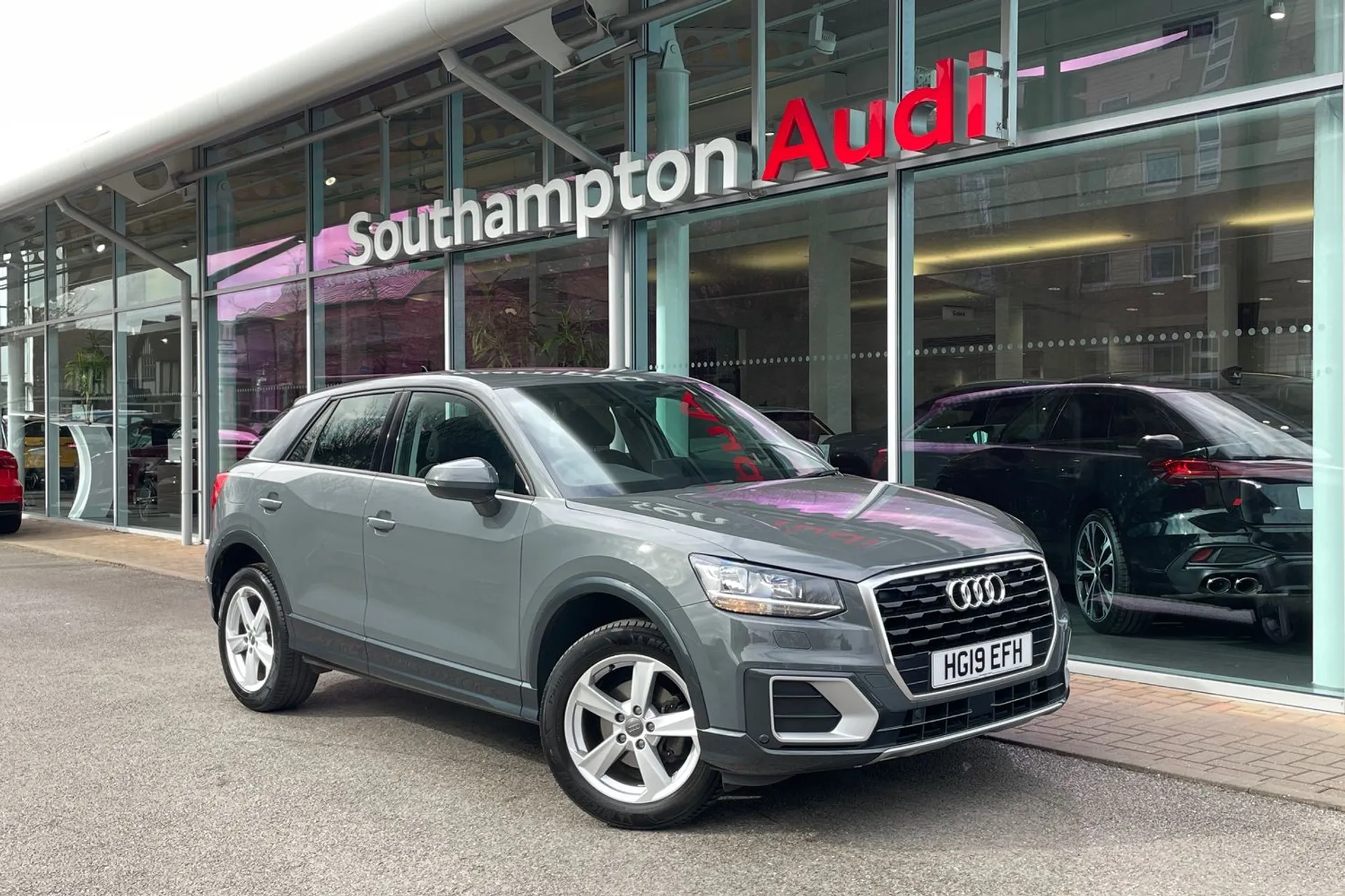 Audi Q2 focused image