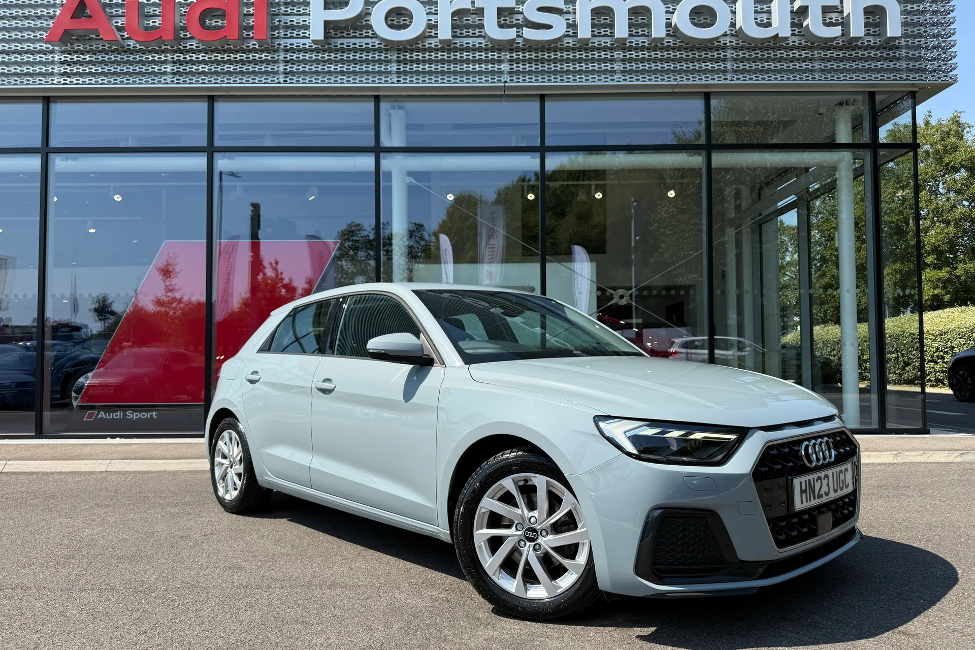 Audi A1 focused image