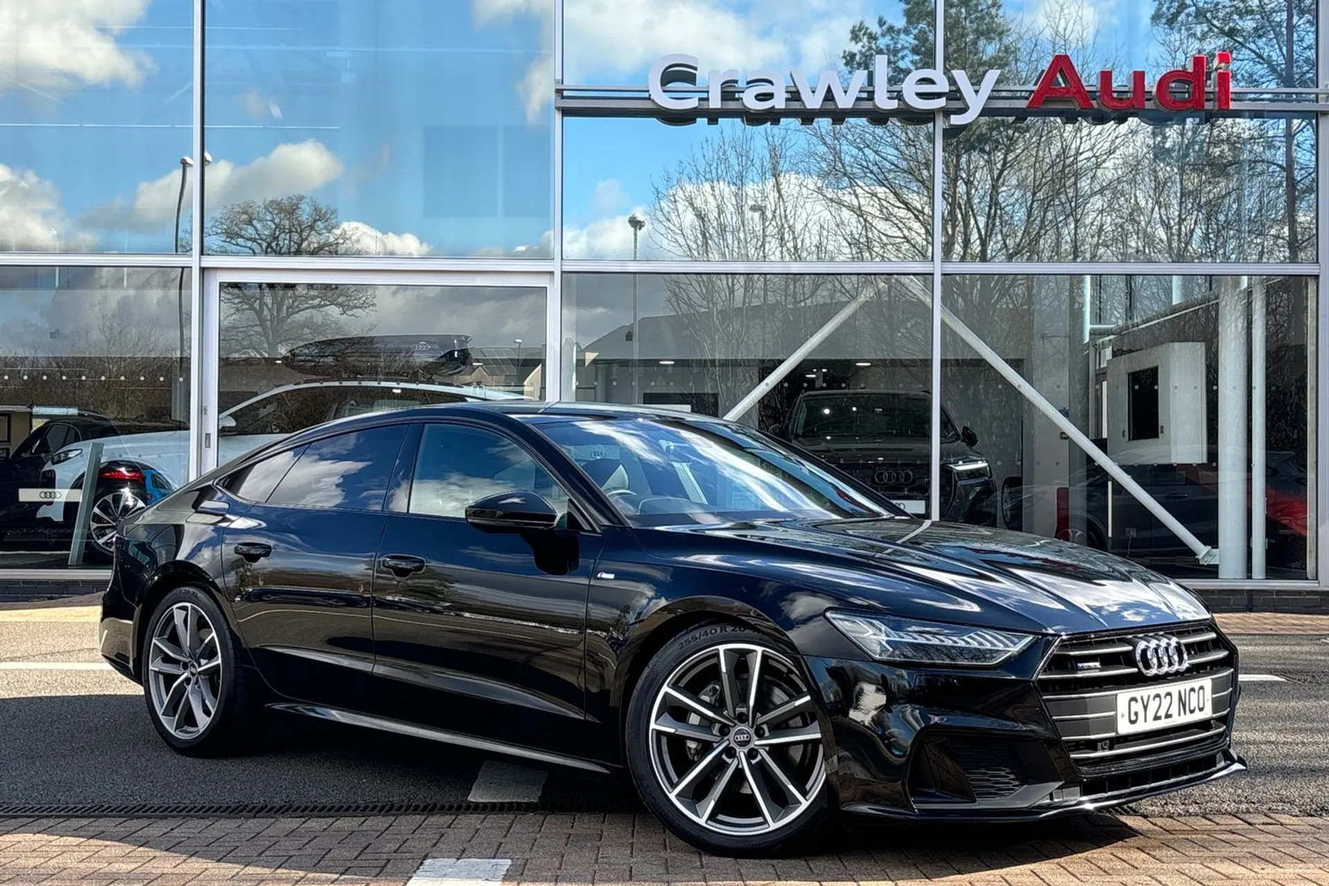Audi A7 focused image
