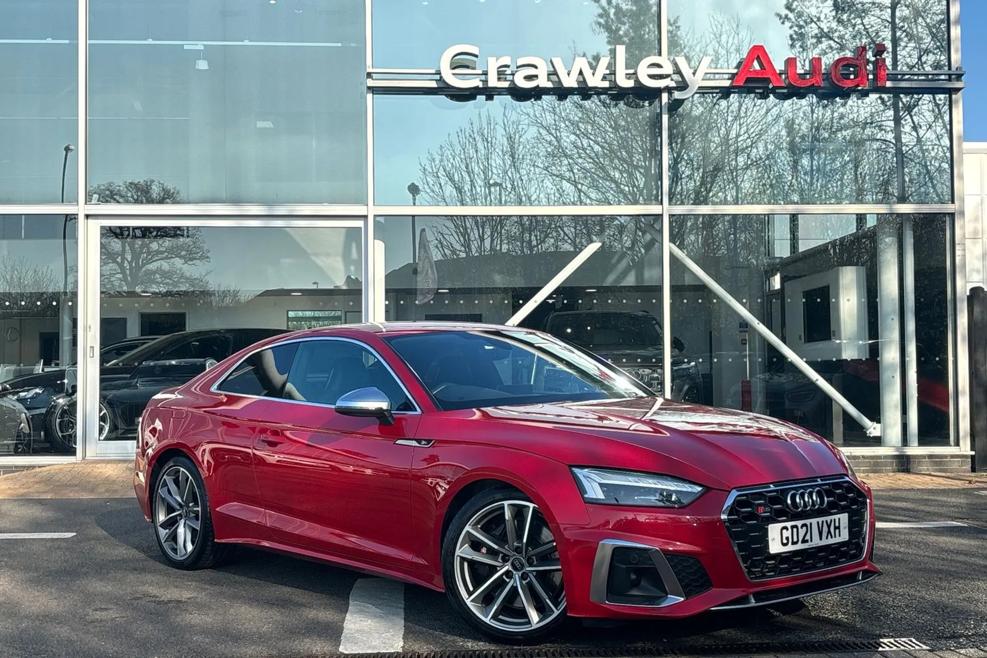Audi A5 focused image