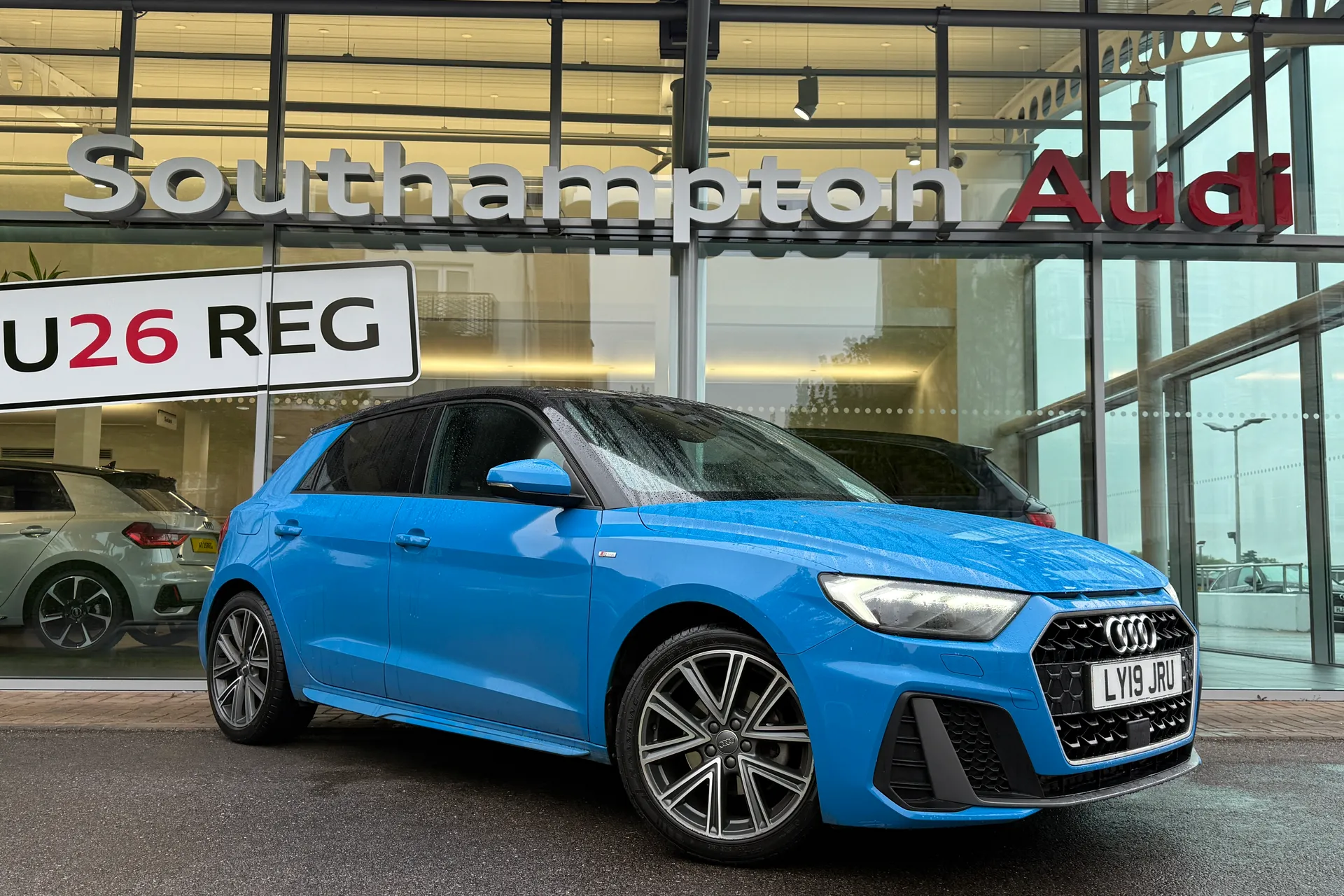 Audi A1 focused image