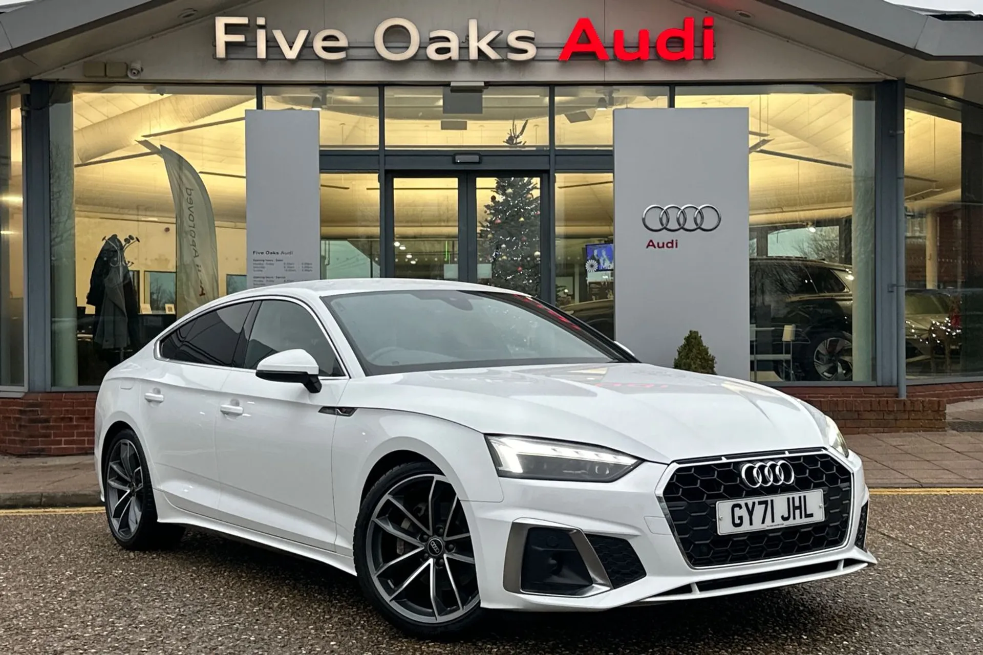 Audi A5 focused image