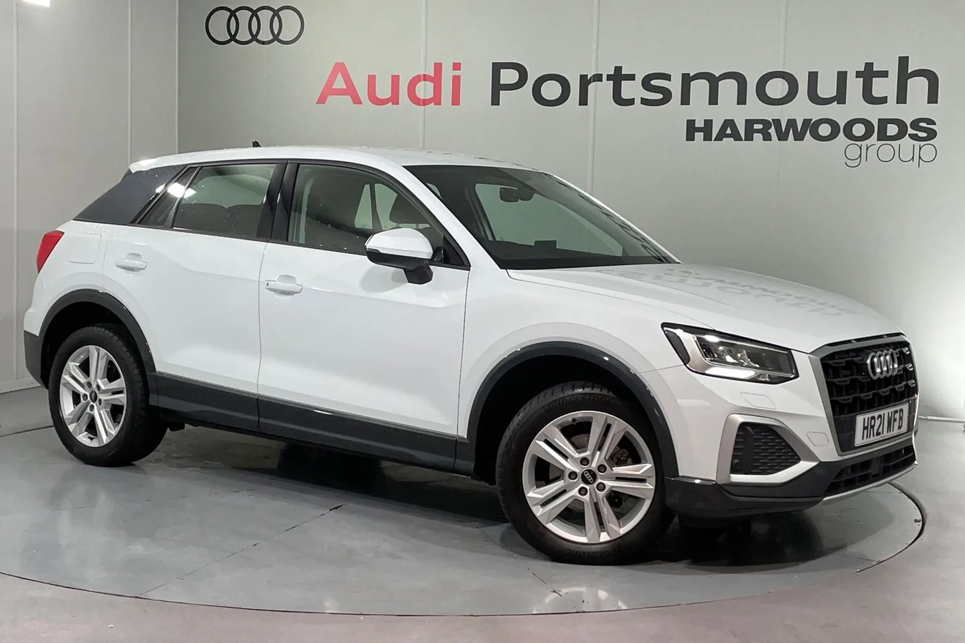 Audi Q2 focused image