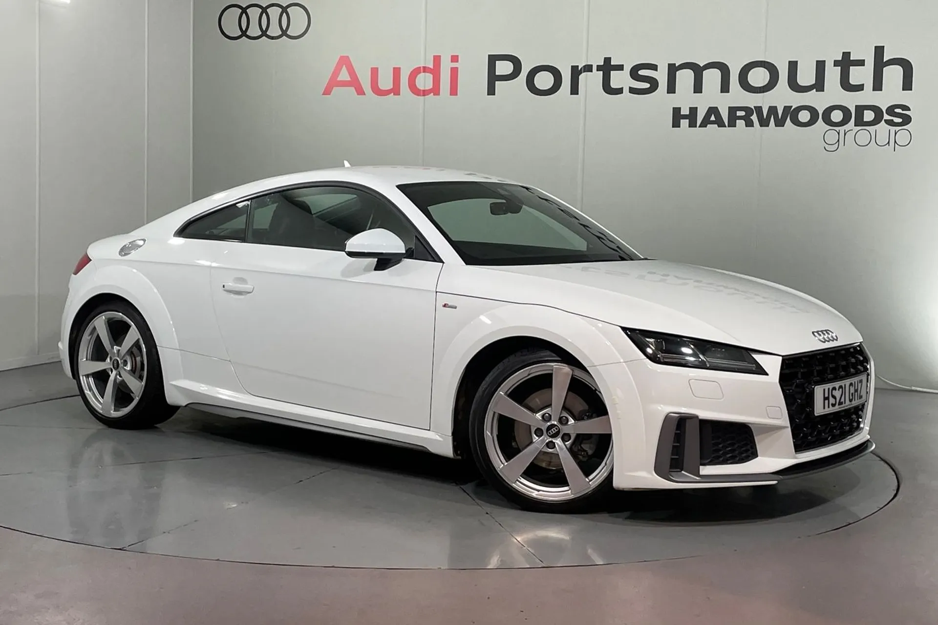 Audi TT focused image