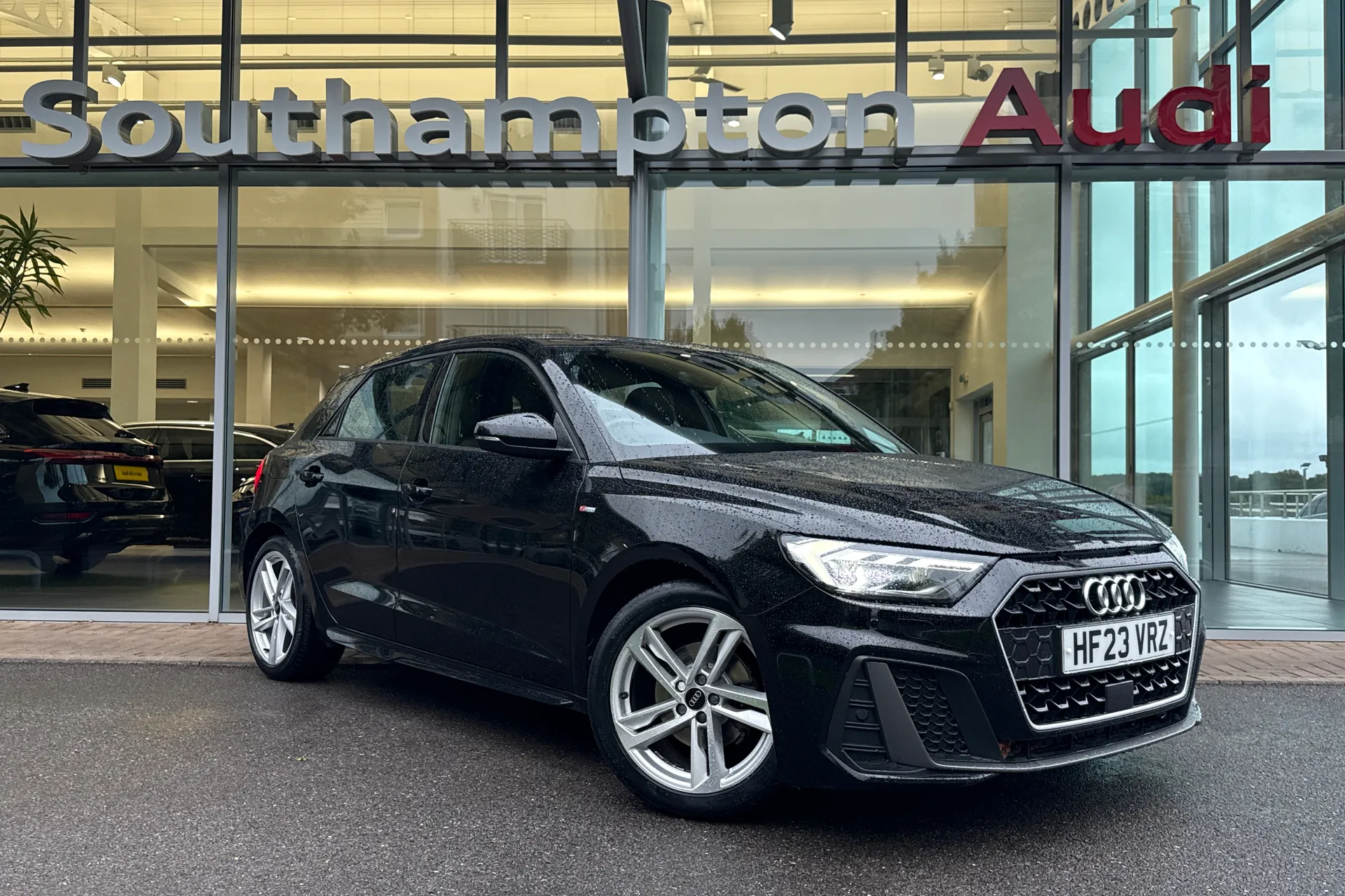 Audi A1 focused image