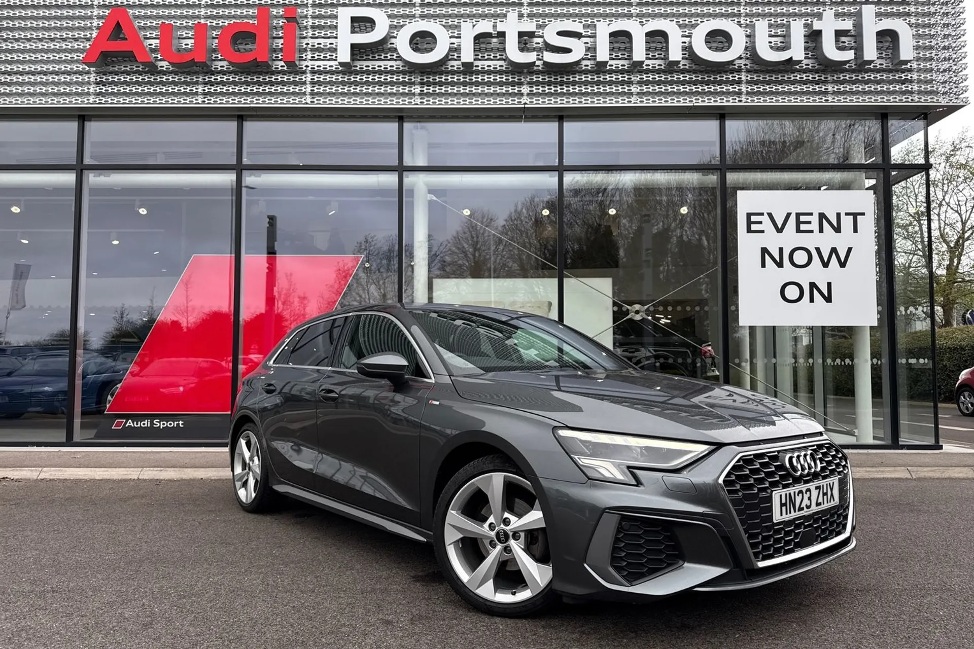 Audi A3 focused image