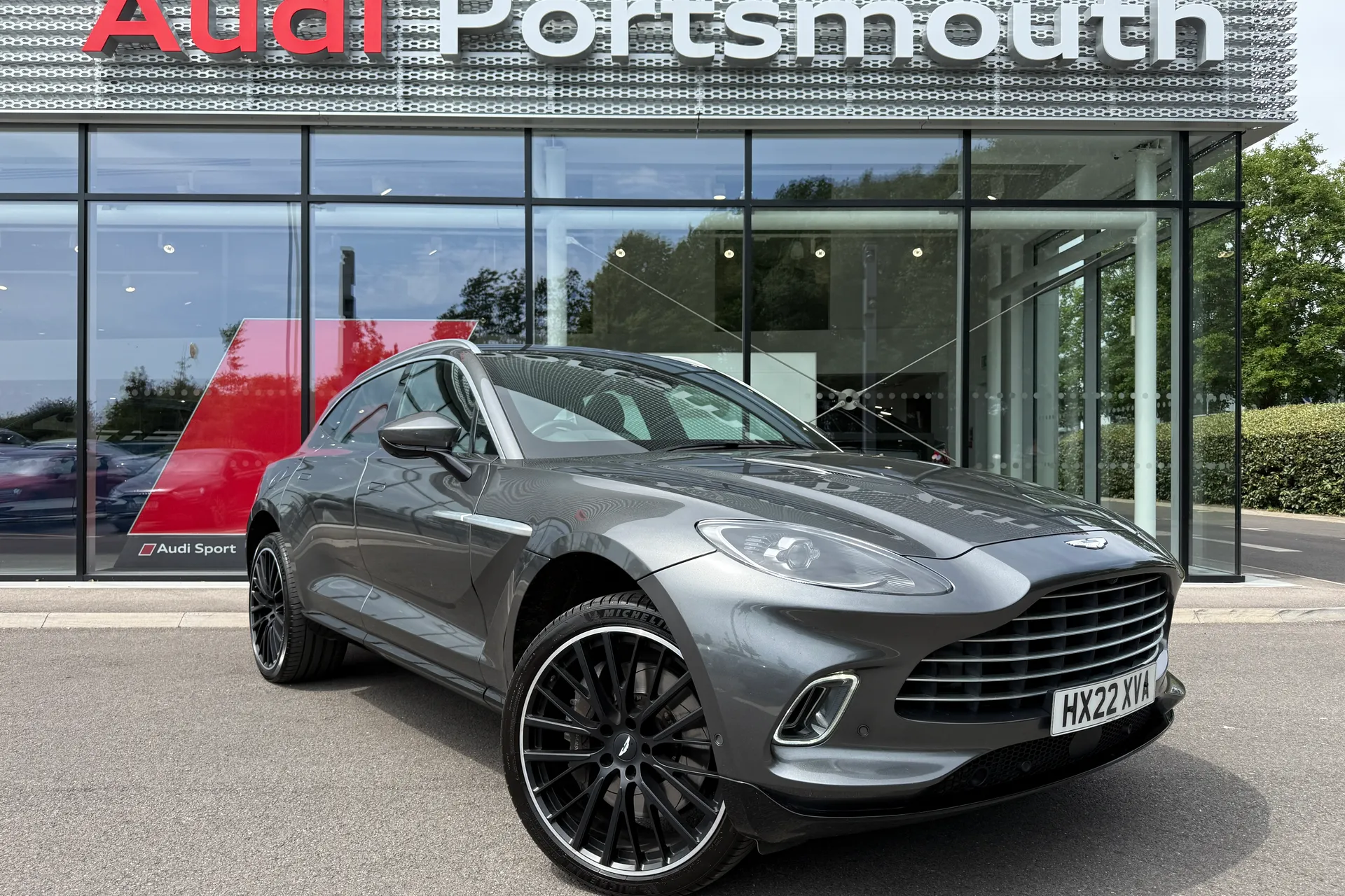Aston Martin DBX focused image