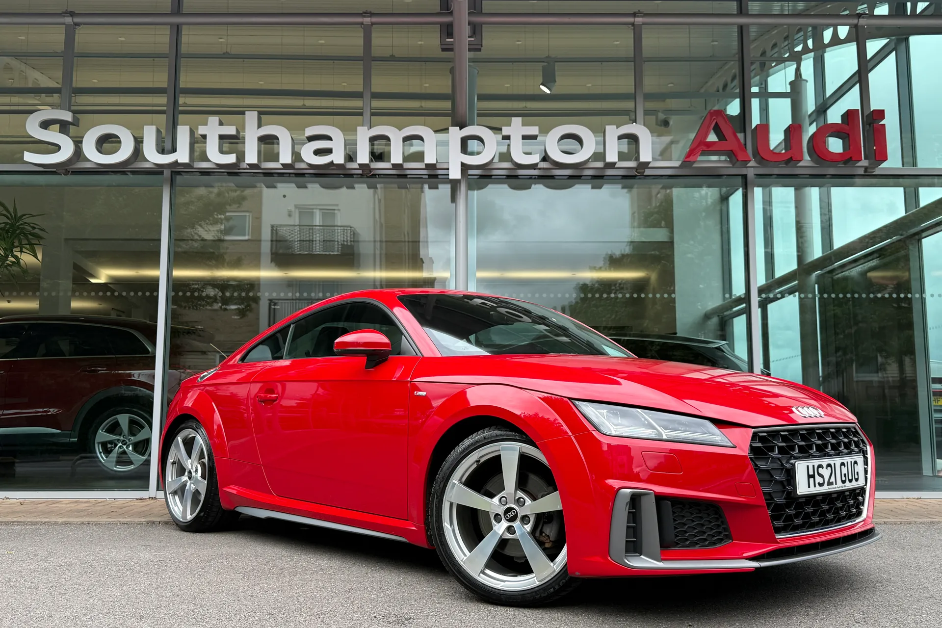 Audi TT focused image