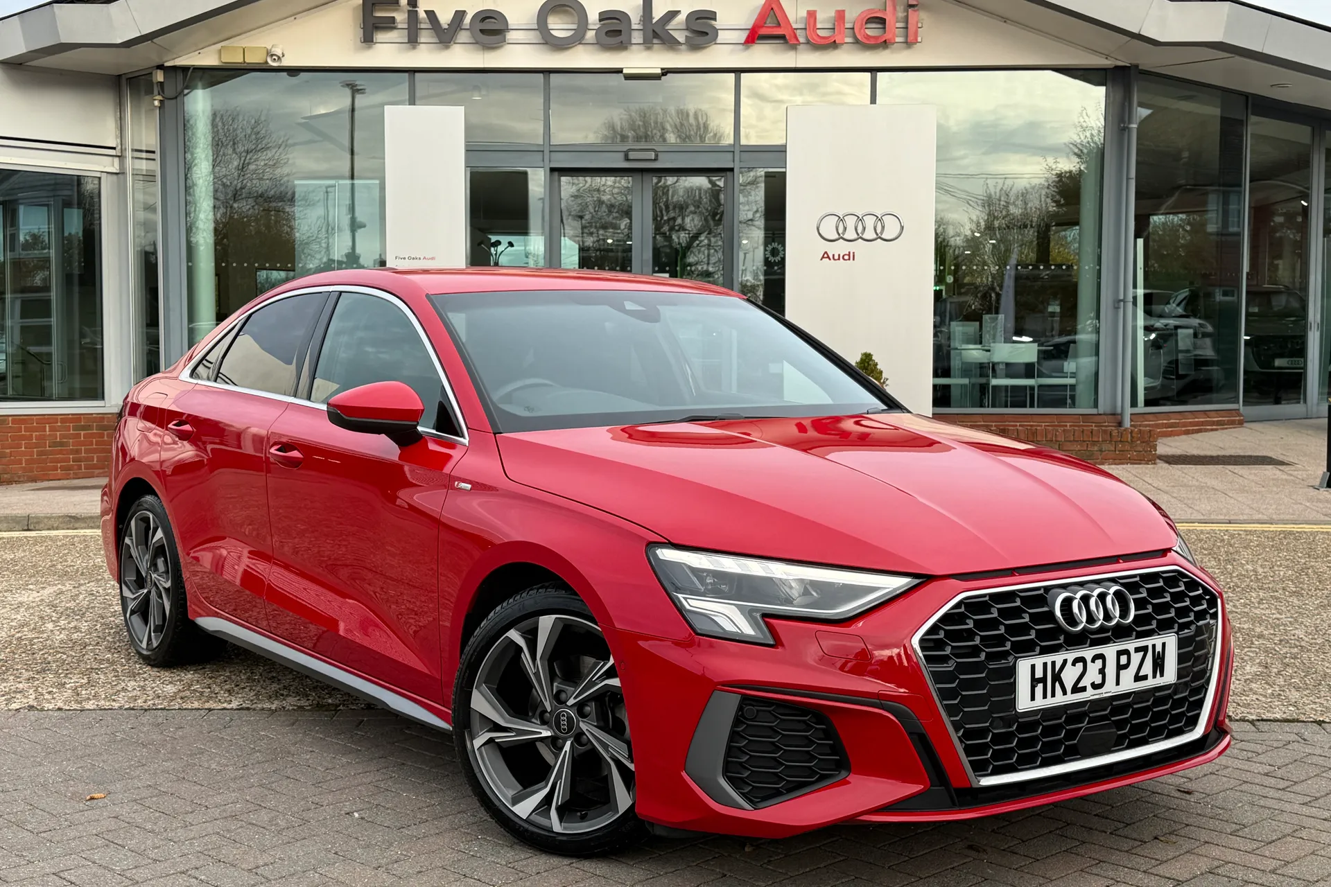 Audi A3 focused image