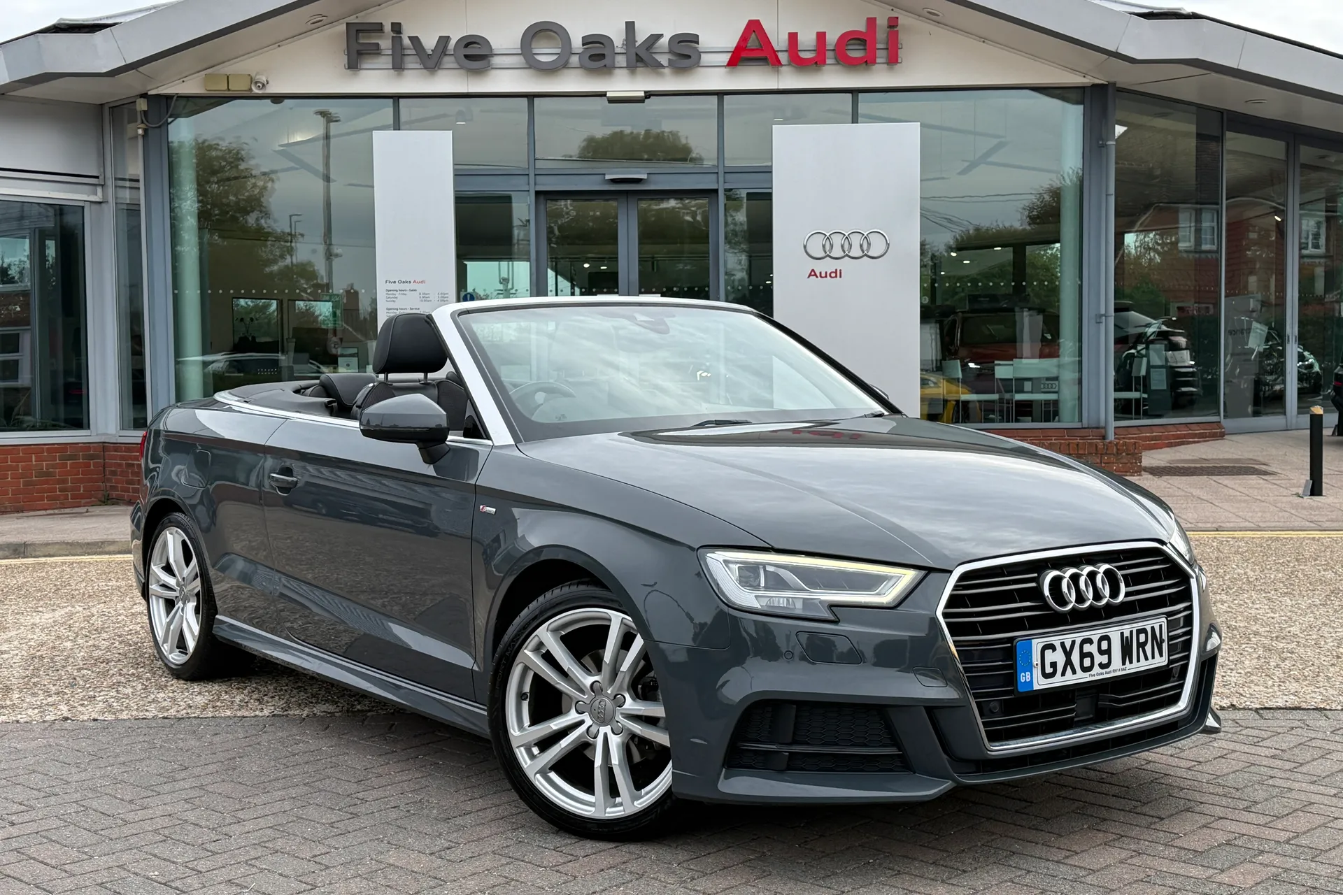Audi A3 focused image
