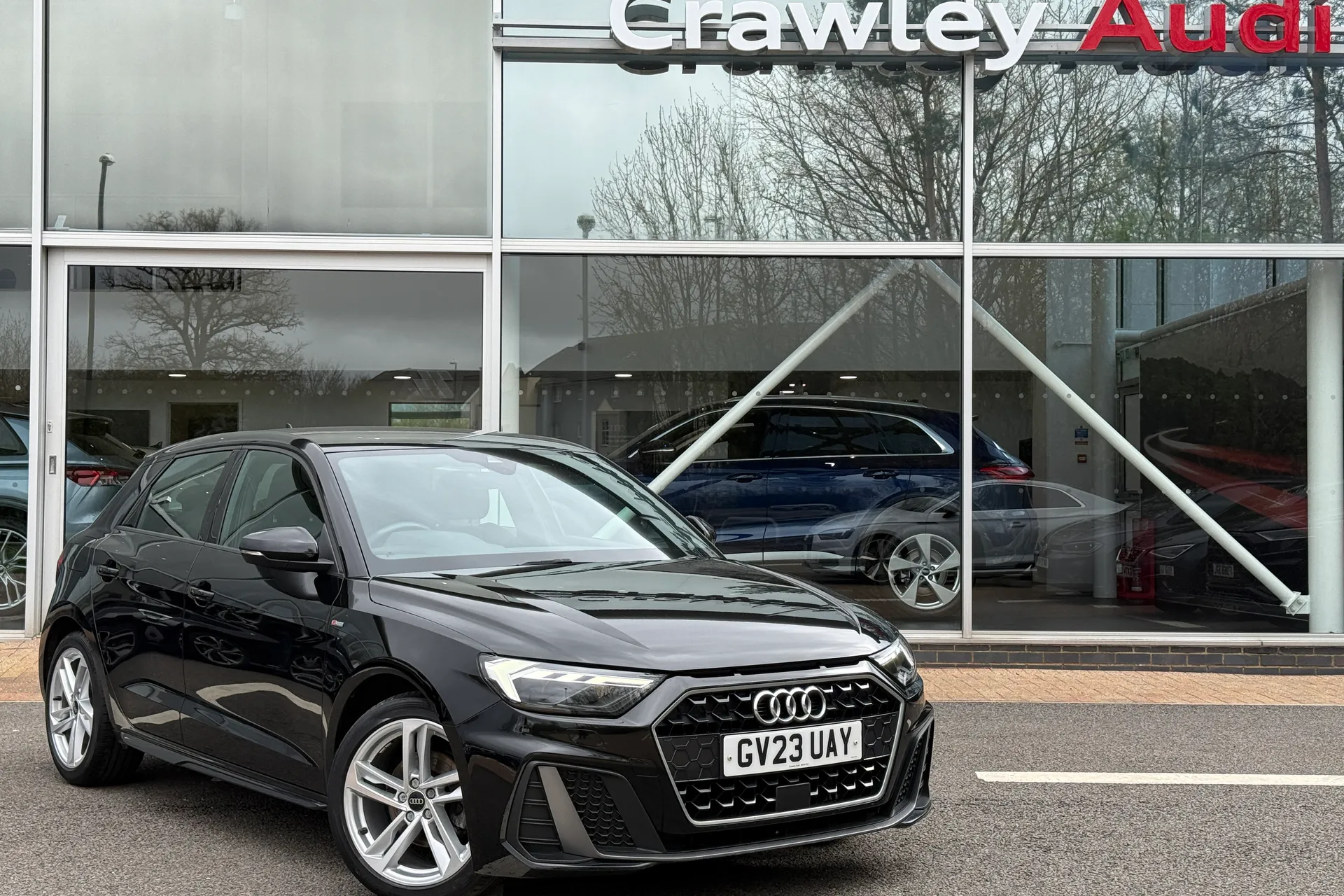Audi A1 focused image