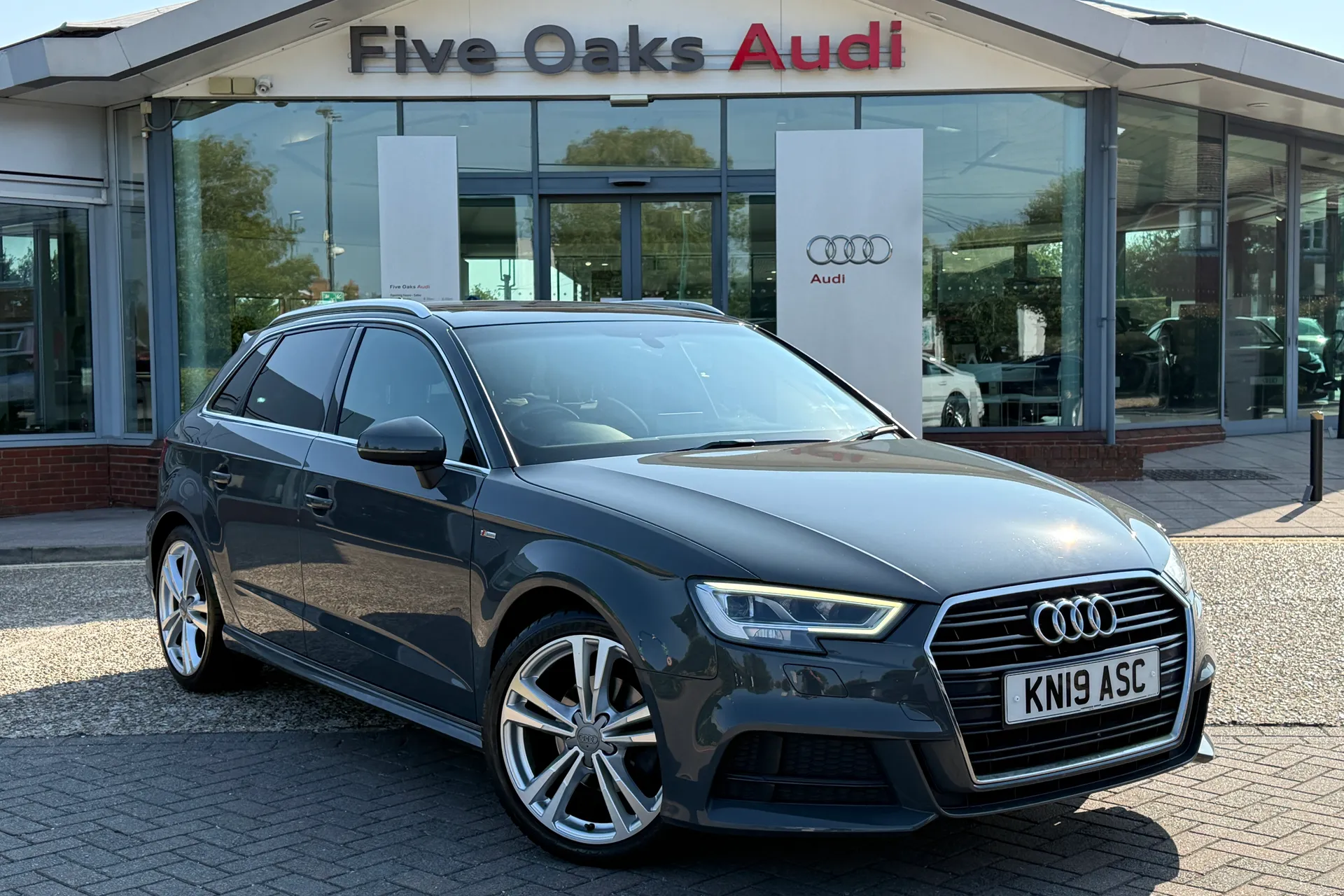 Audi A3 focused image