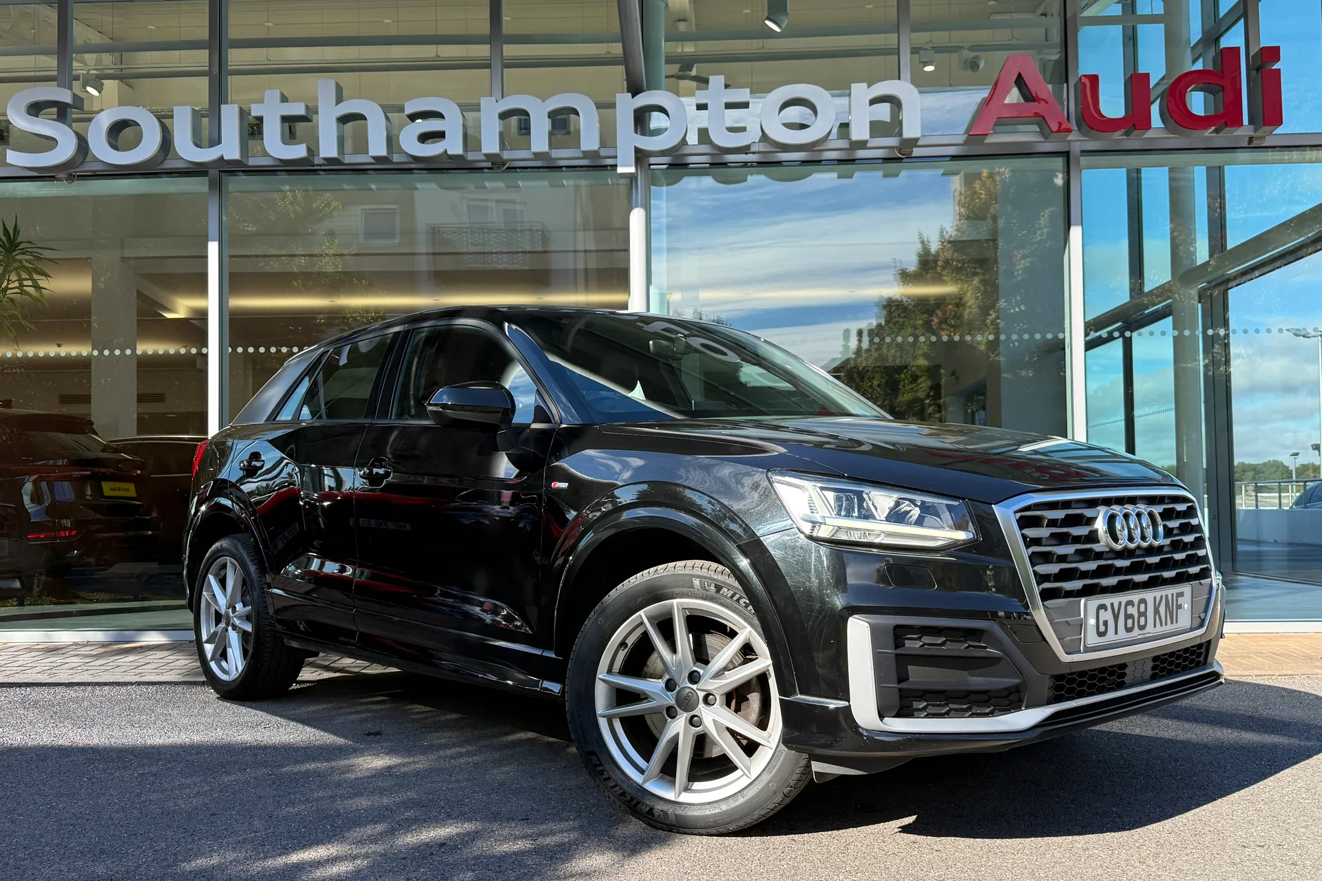 Audi Q2 focused image