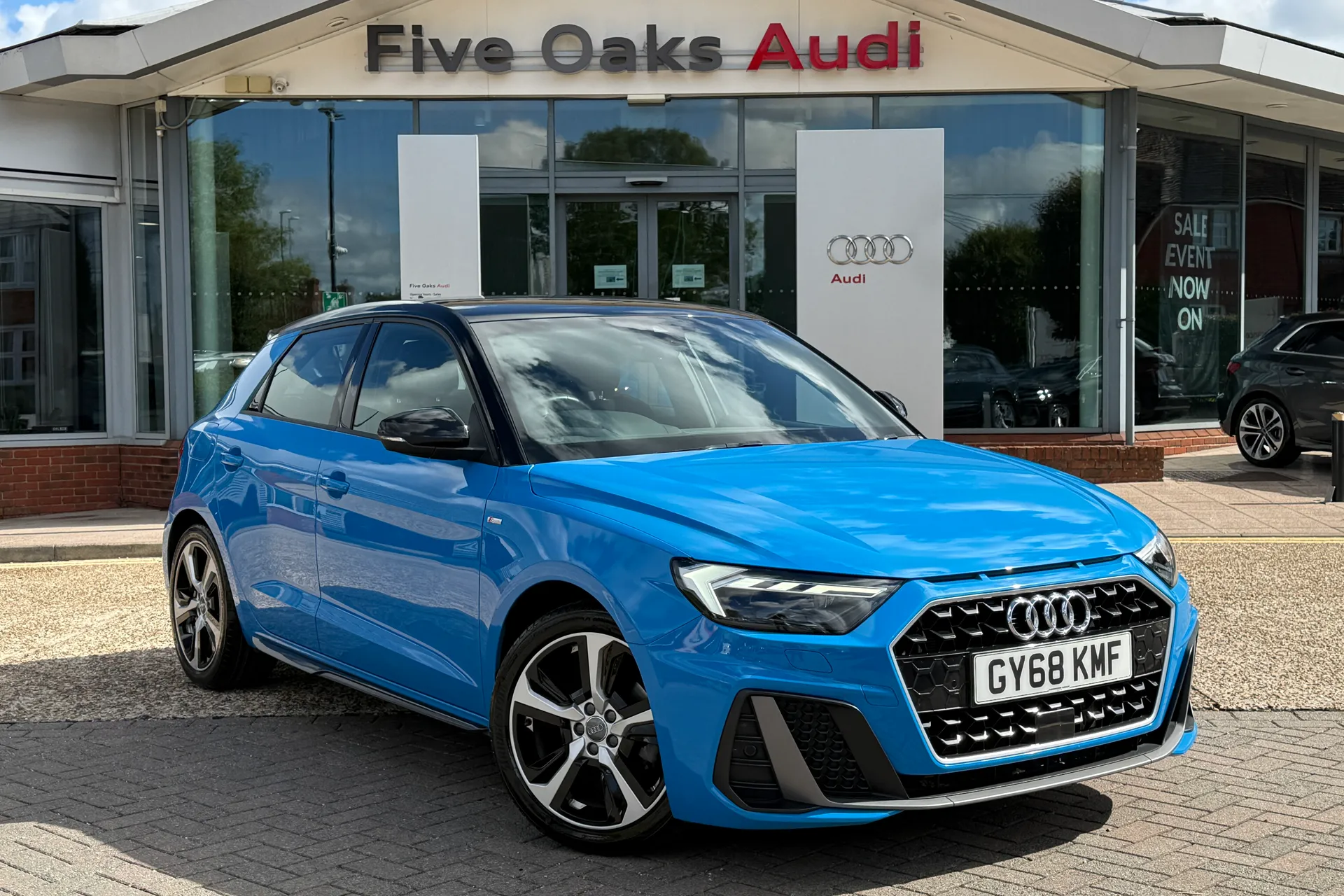 Audi A1 focused image