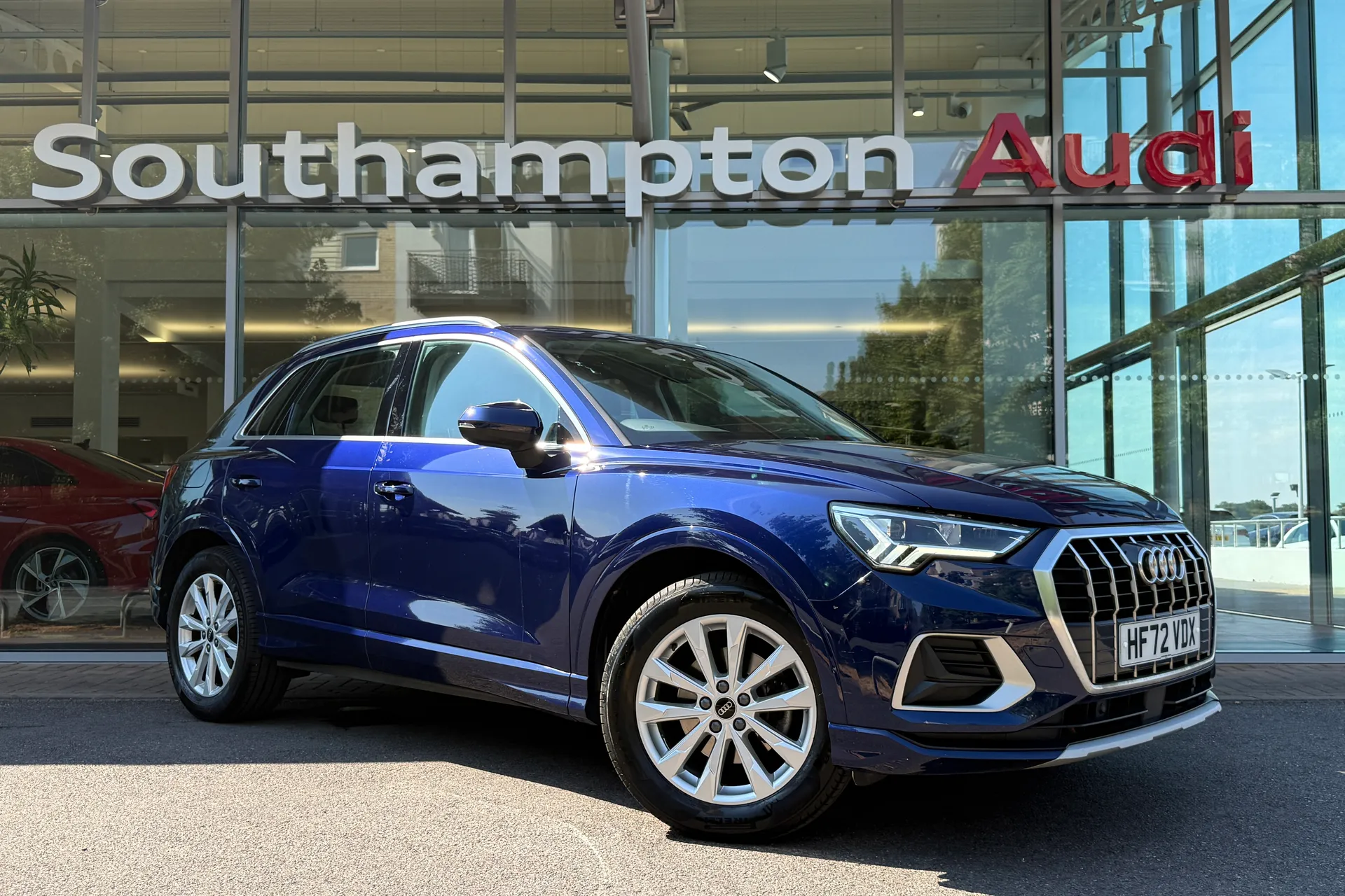 Audi Q3 focused image