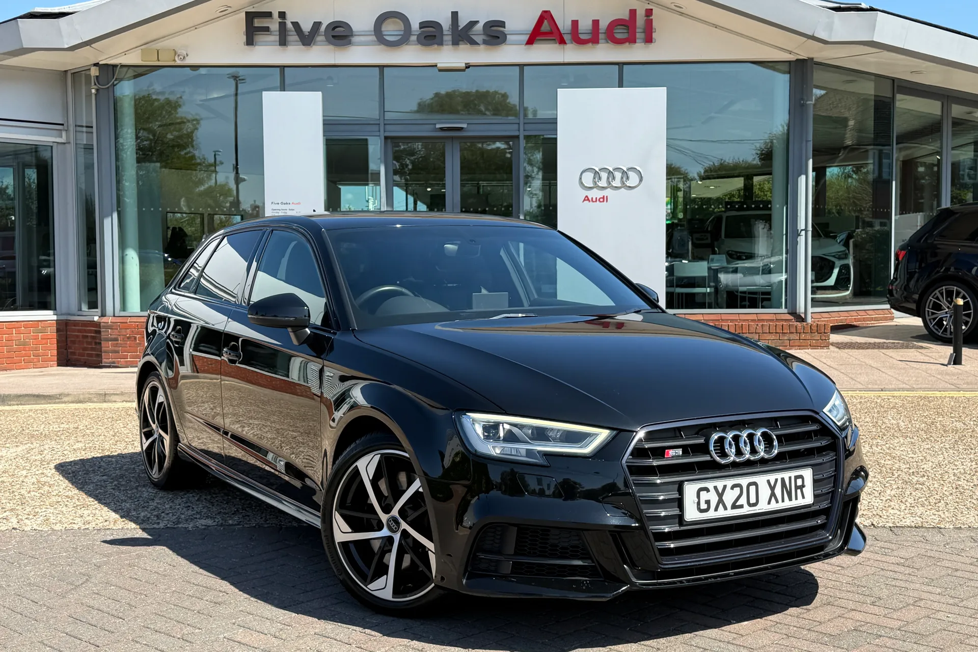 Audi A3 focused image