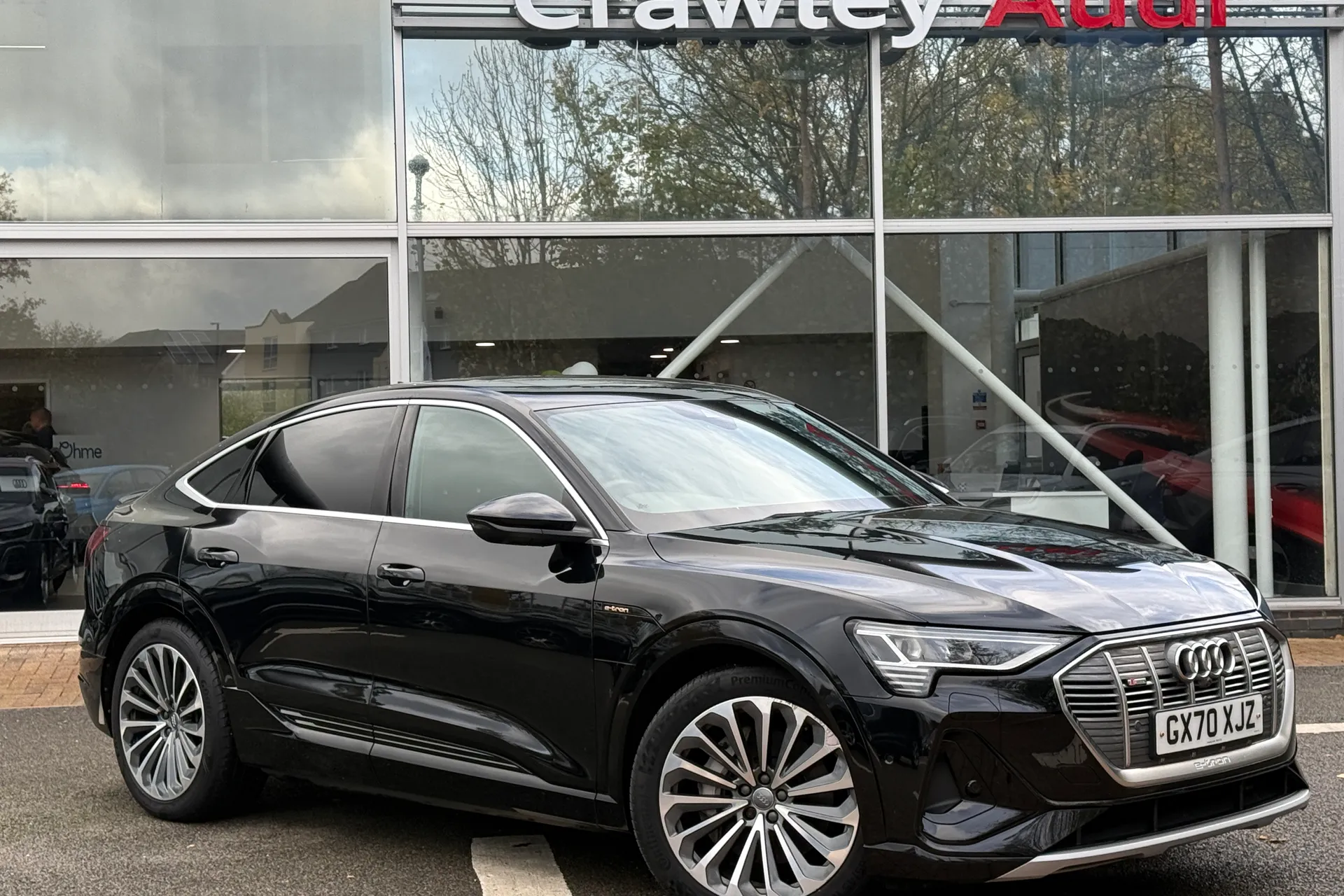 Audi e-tron focused image